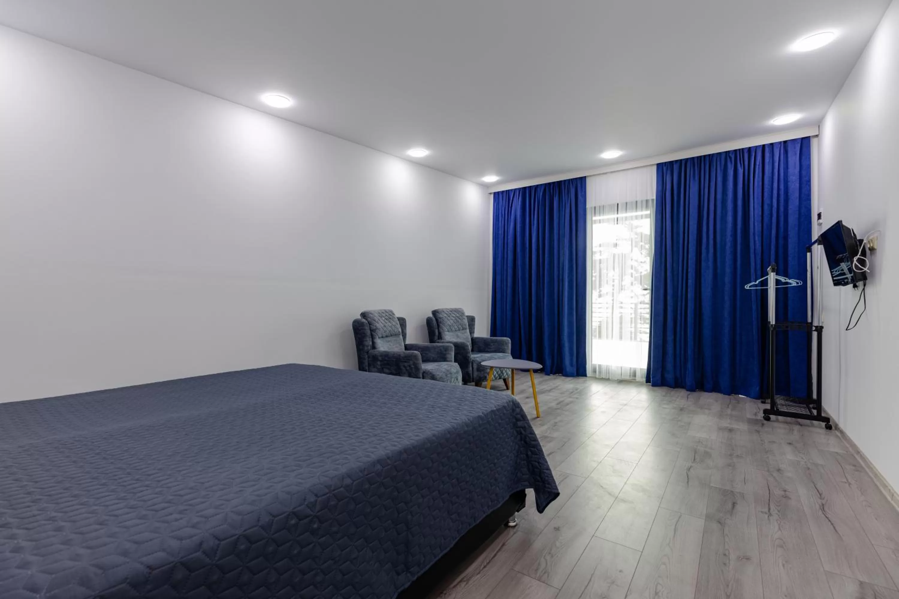 Bed in House at the Sea