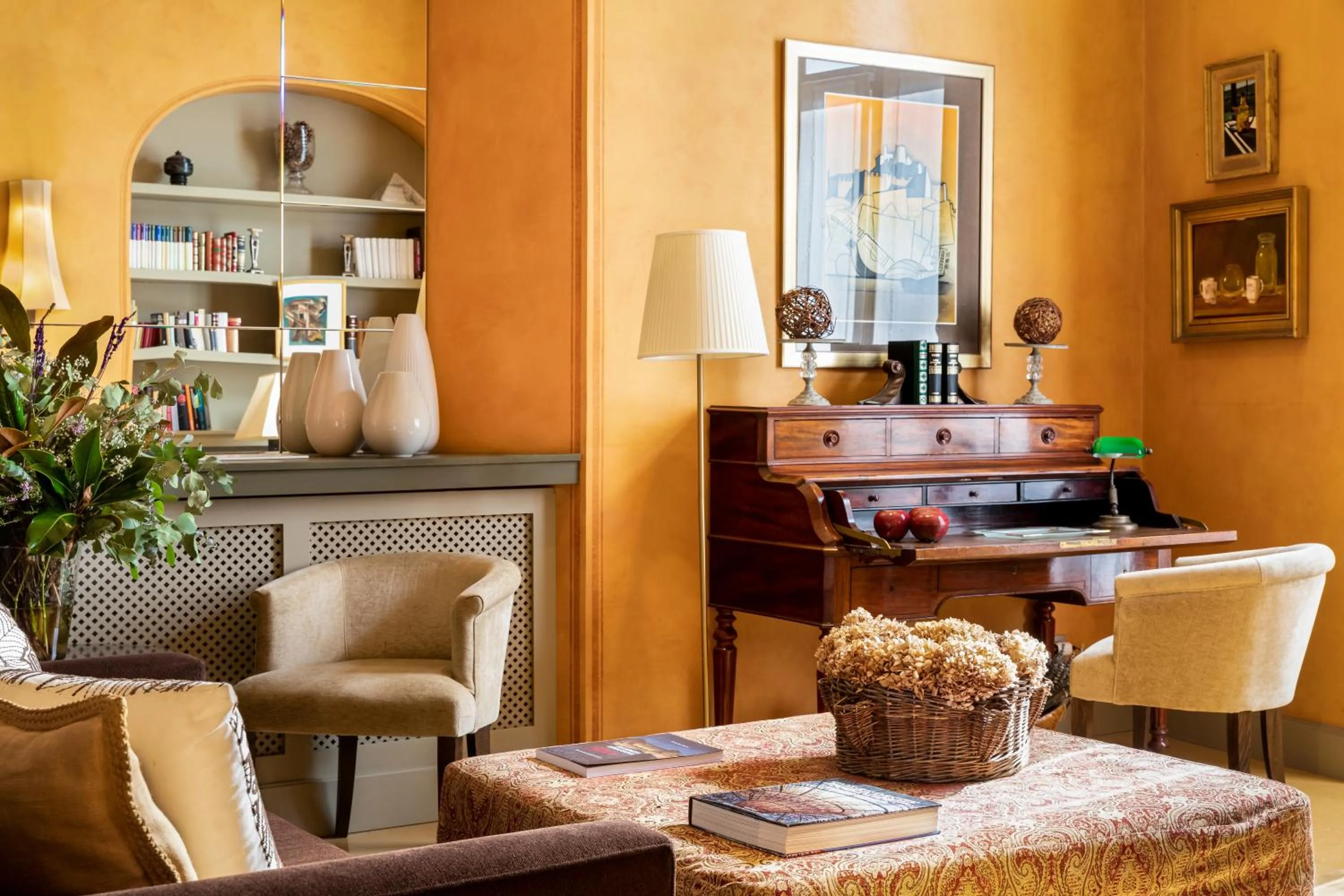 Library in Bremon Boutique Hotel by Duquessa Hotel Collection