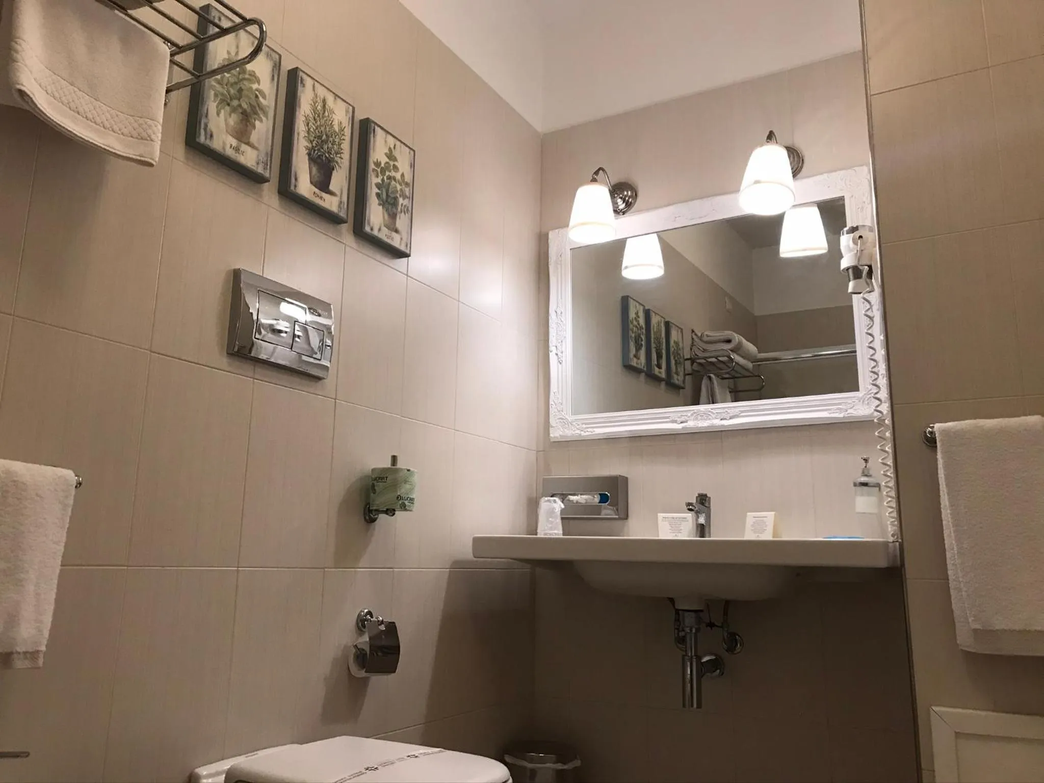 Bathroom in Marina Holiday & Spa