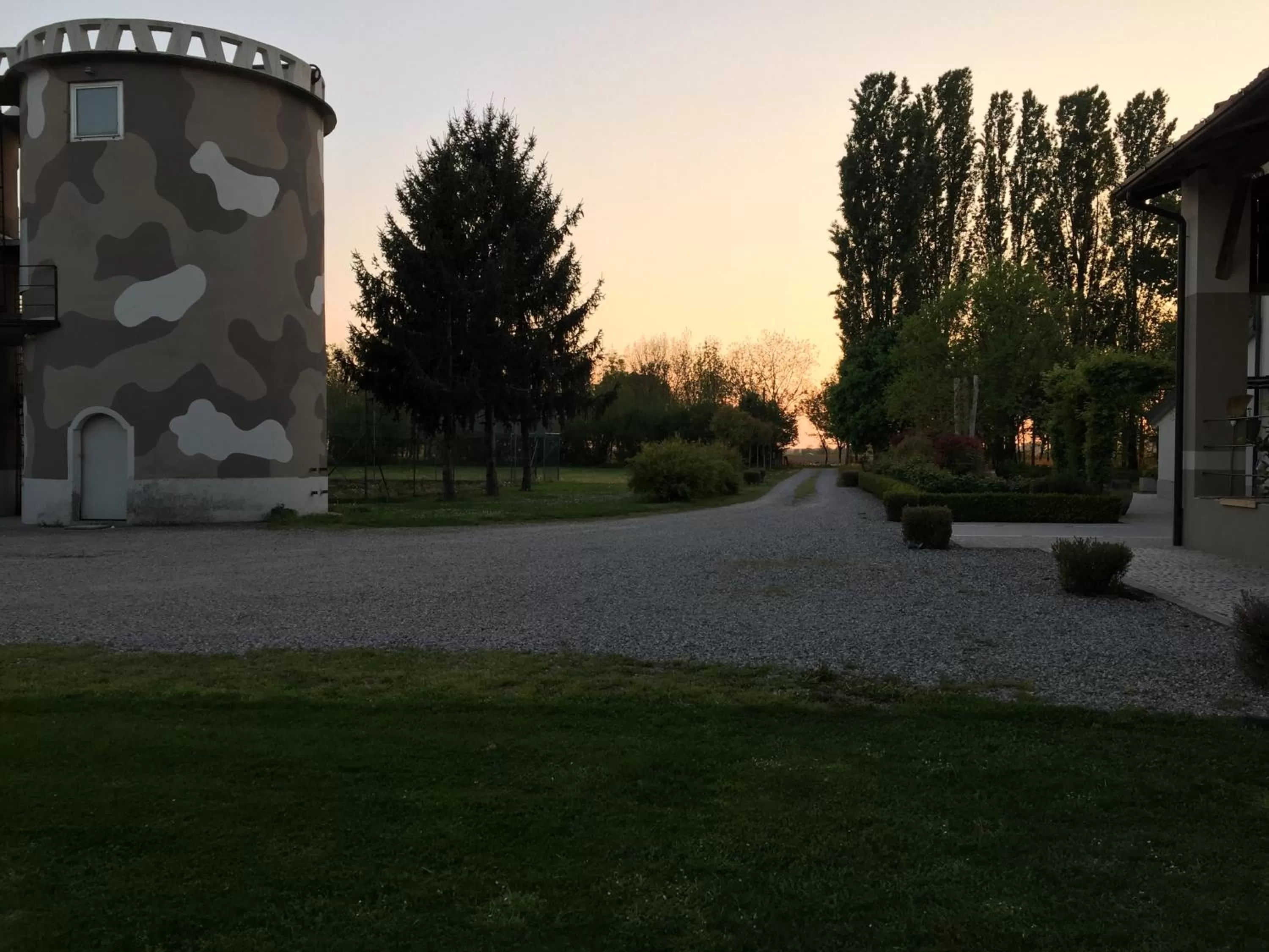 Garden in B&B Cascina Sagrestia