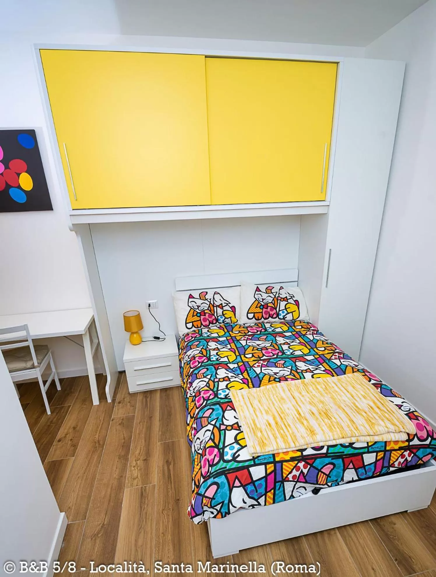 Bed in CINQUE OTTAVI B&B