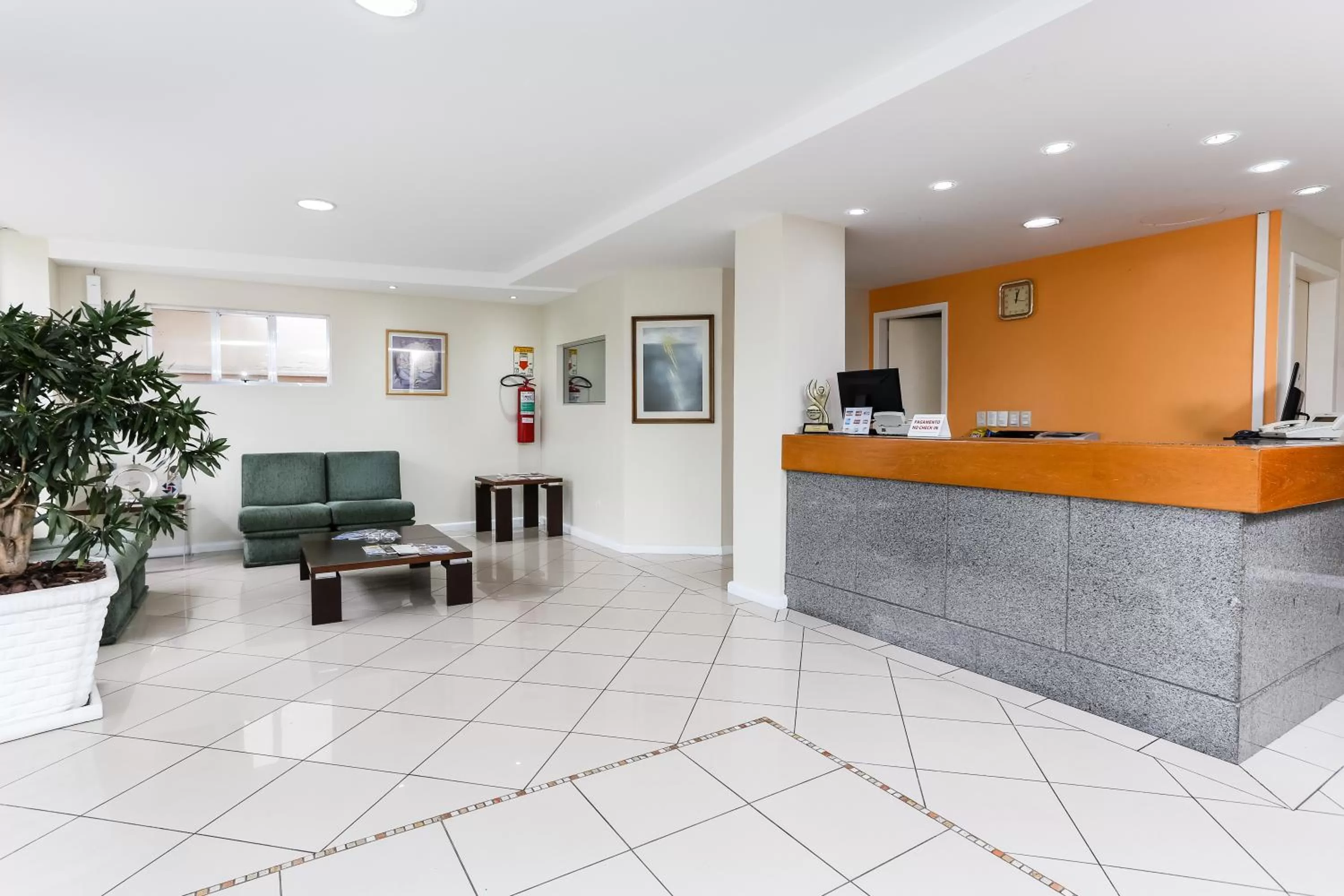 Lobby or reception in Hotel Suárez Executive Novo Hamburgo
