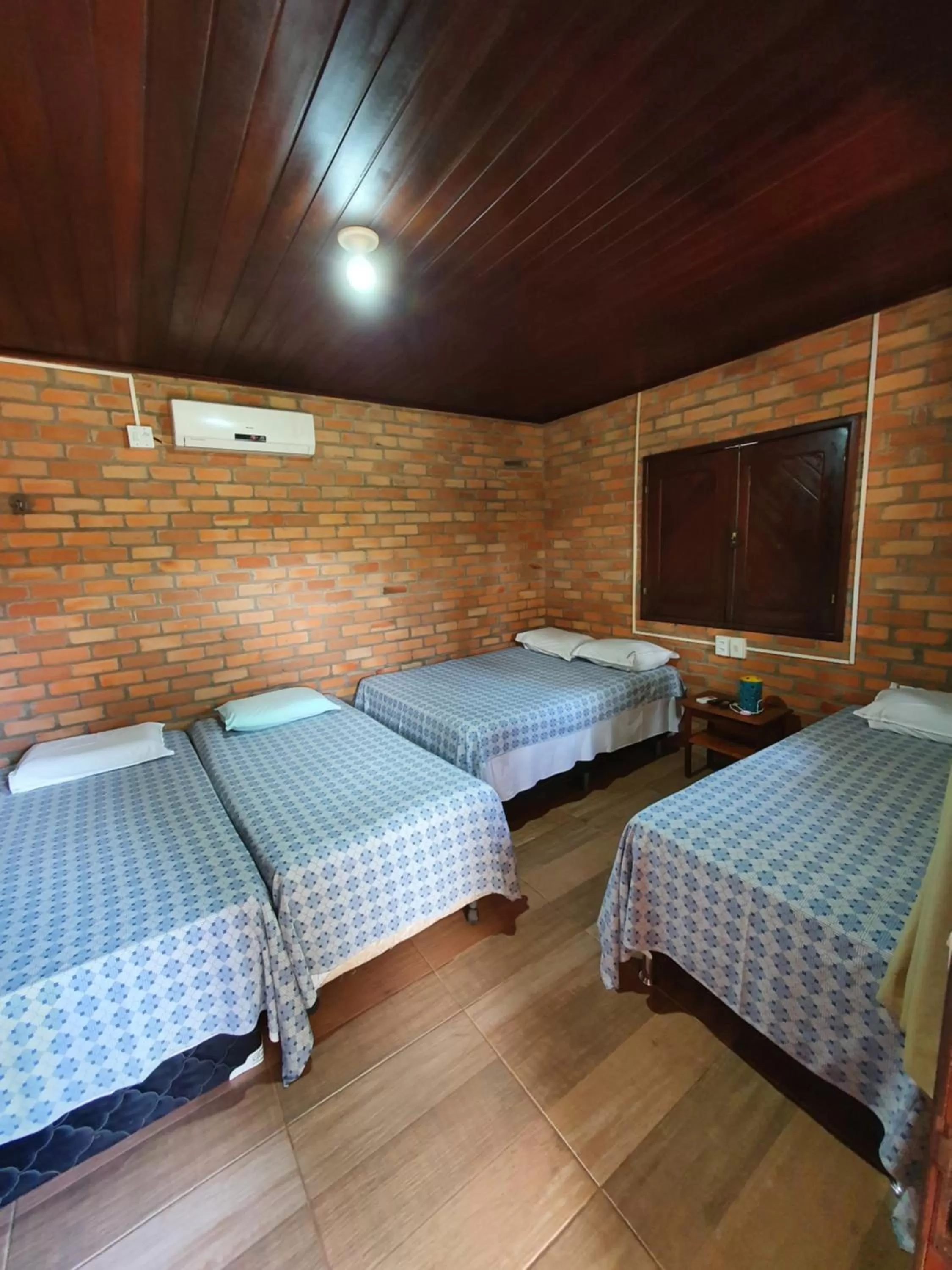 Bed in Pousada do Riacho