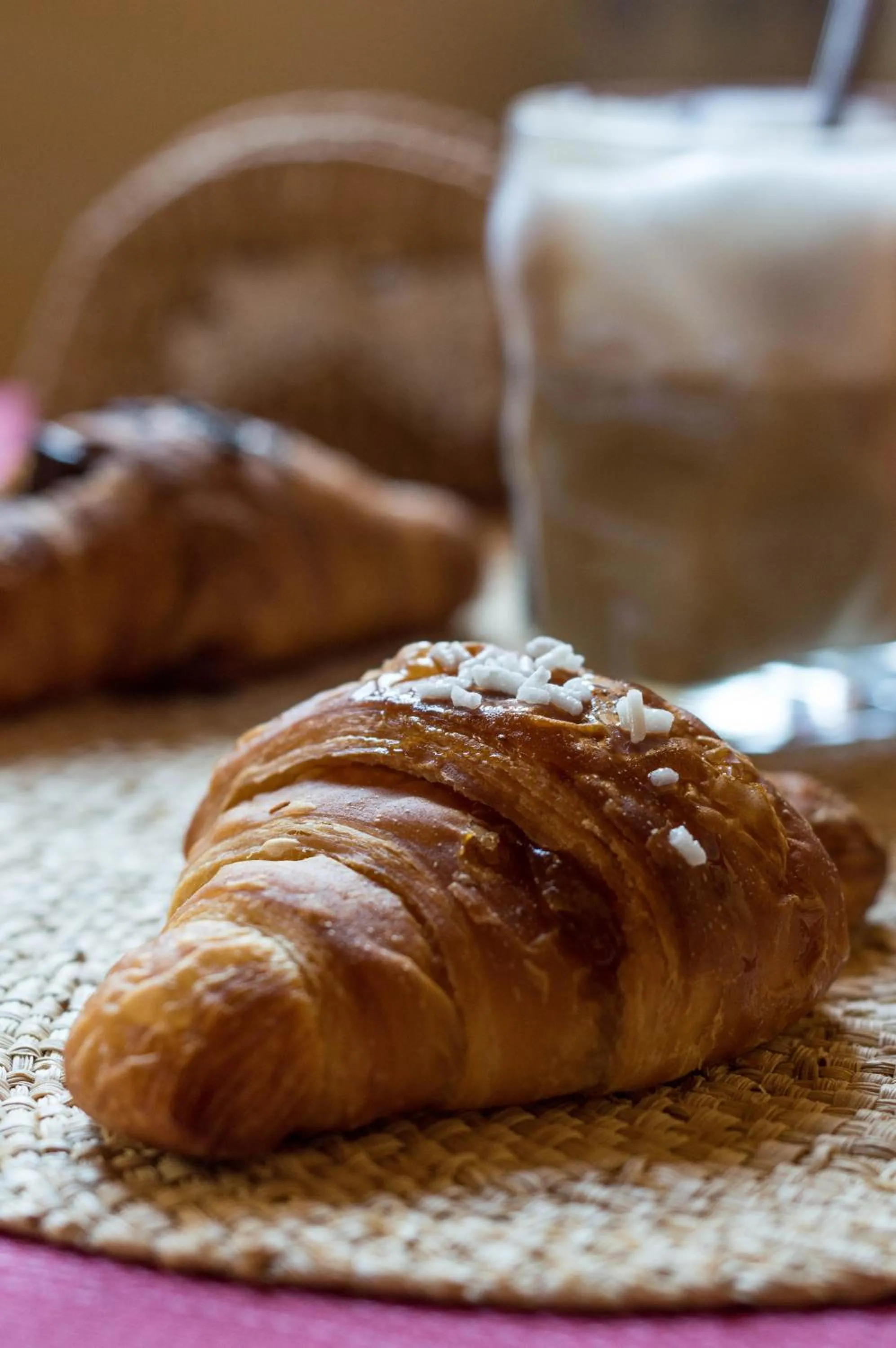 Italian breakfast in Hotel Villa Canu