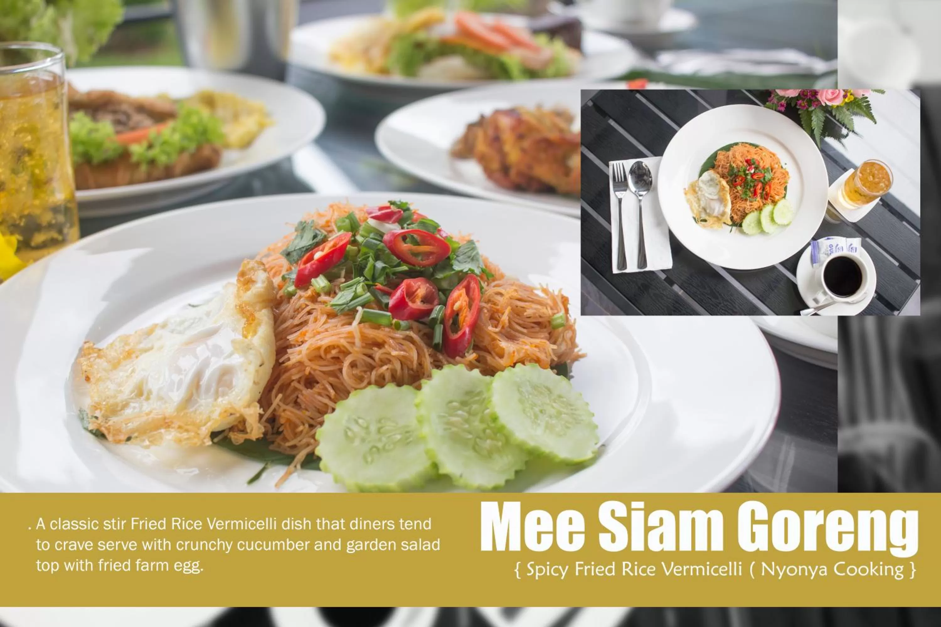 Food and drinks in VILLA PADDY