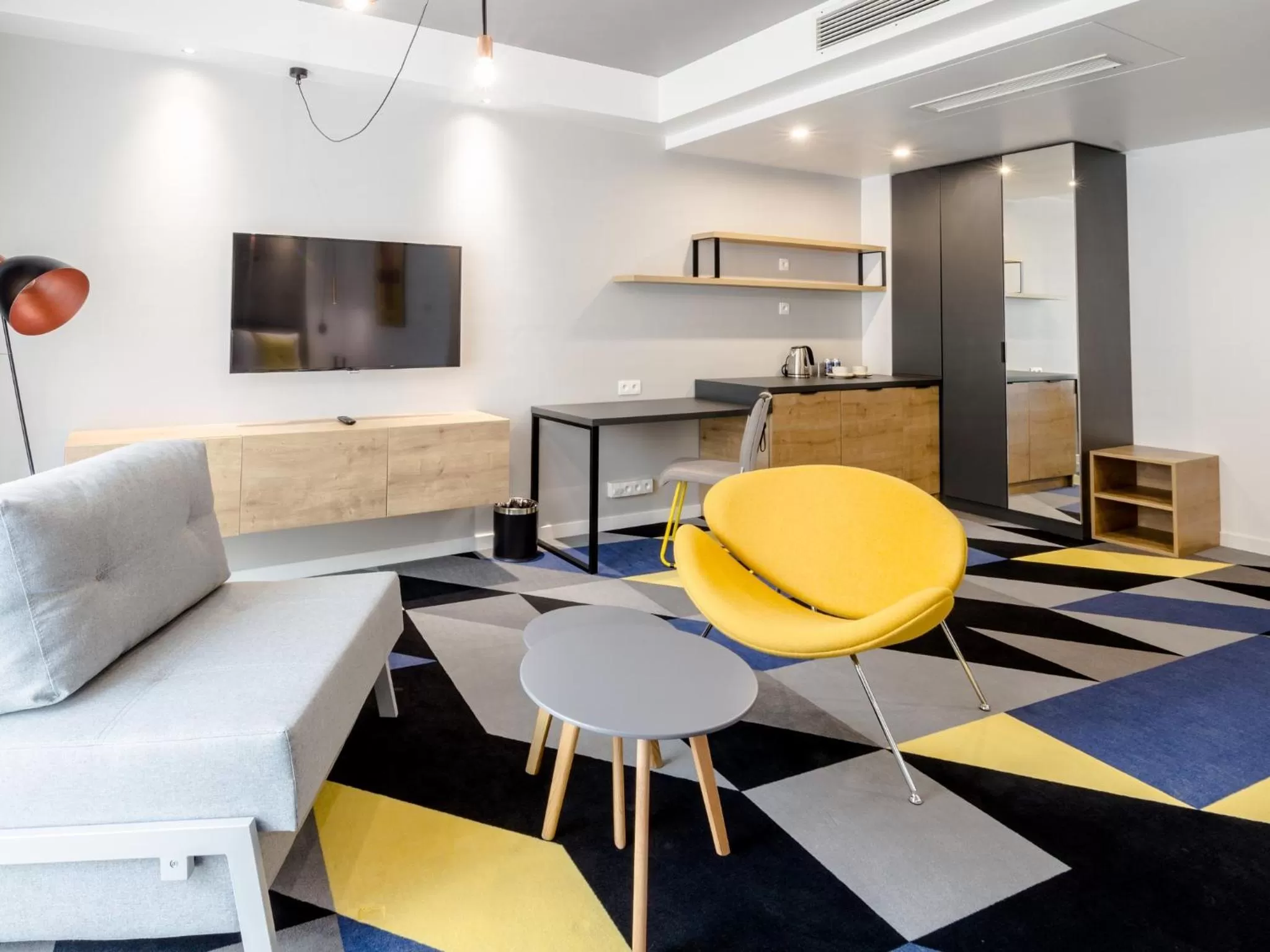 Living room in Lwowska 1