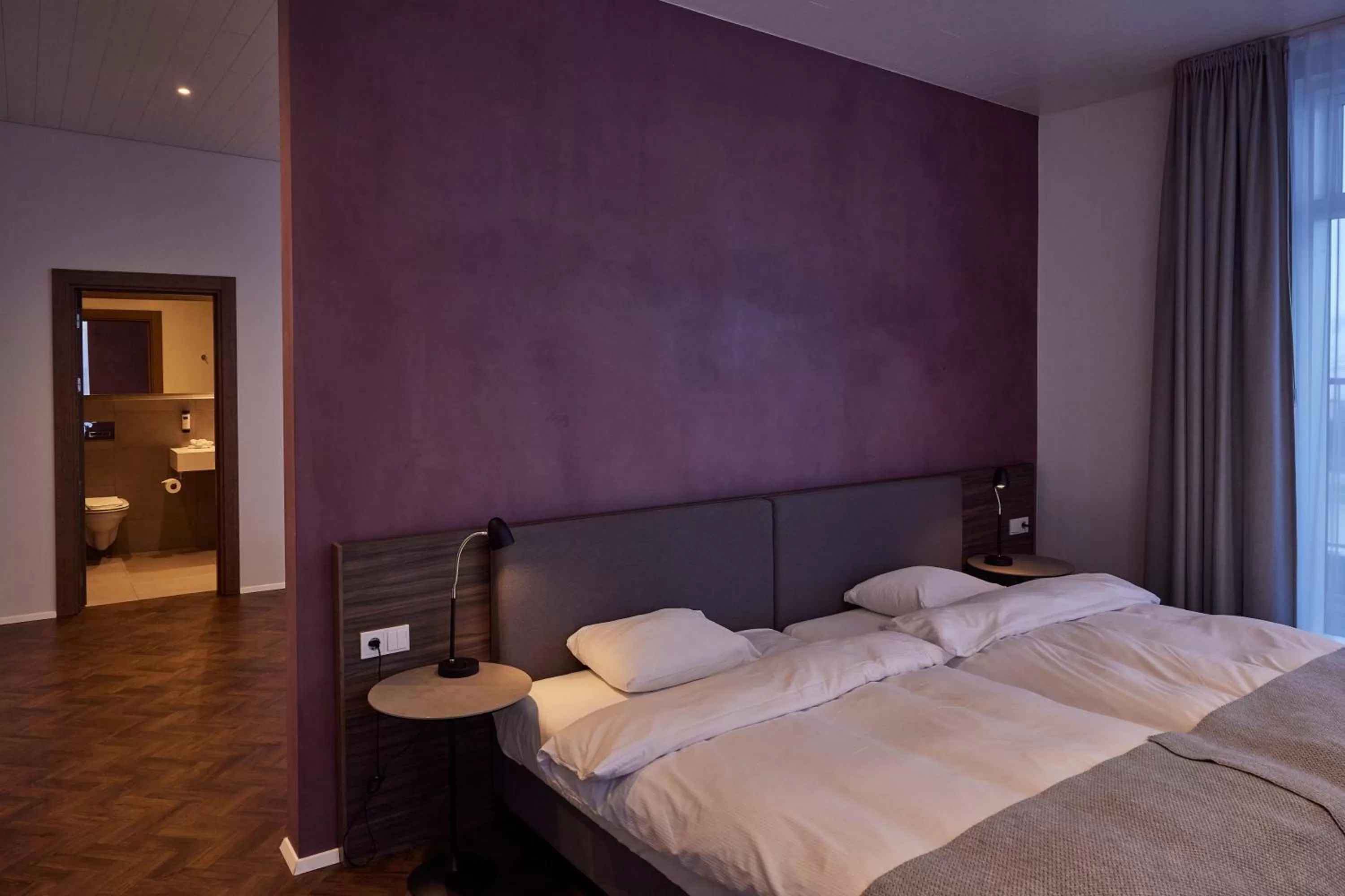 Bed in Hótel Vesturland