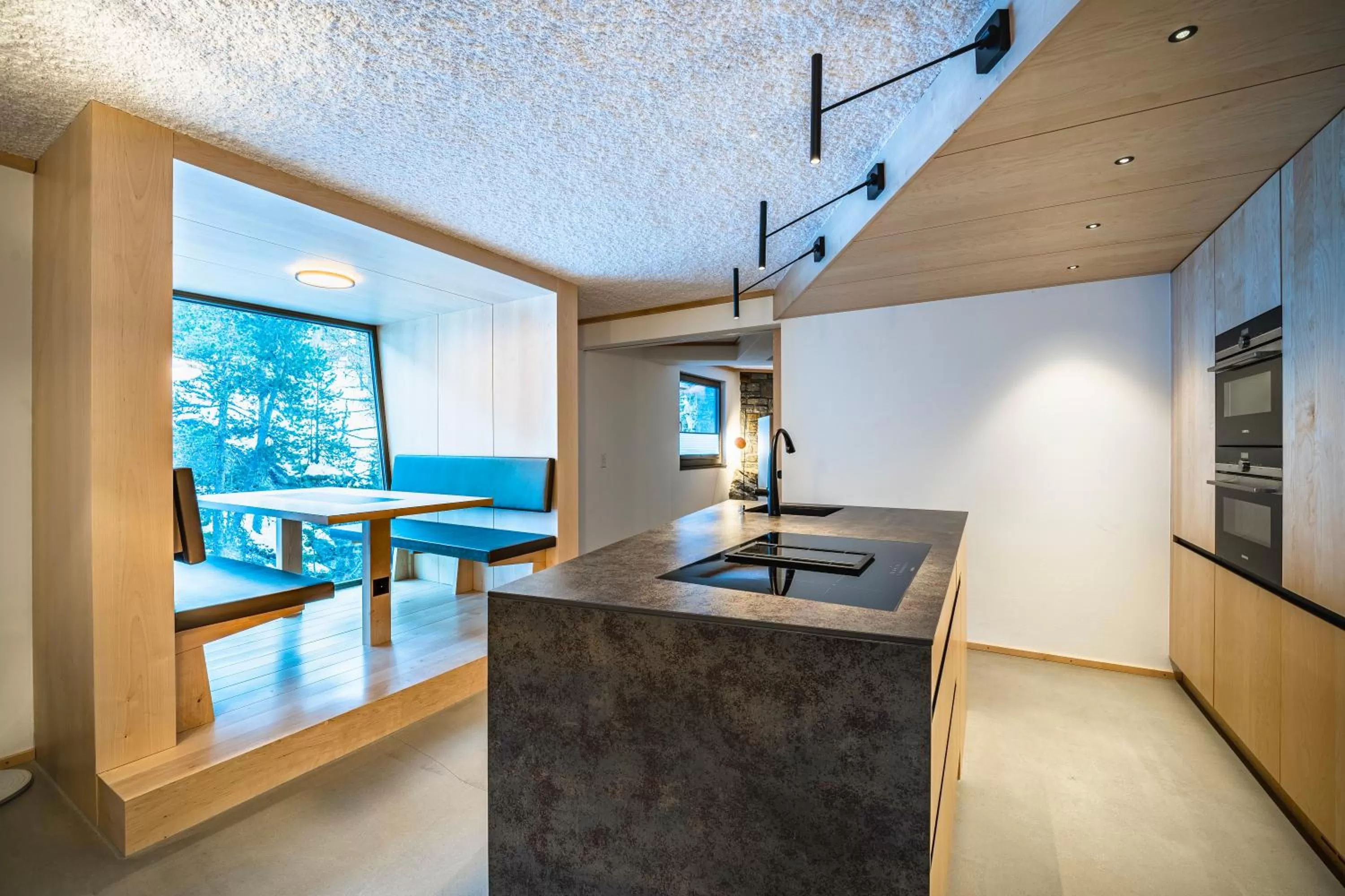 Kitchen or kitchenette in Boutique Hotel La Gorge