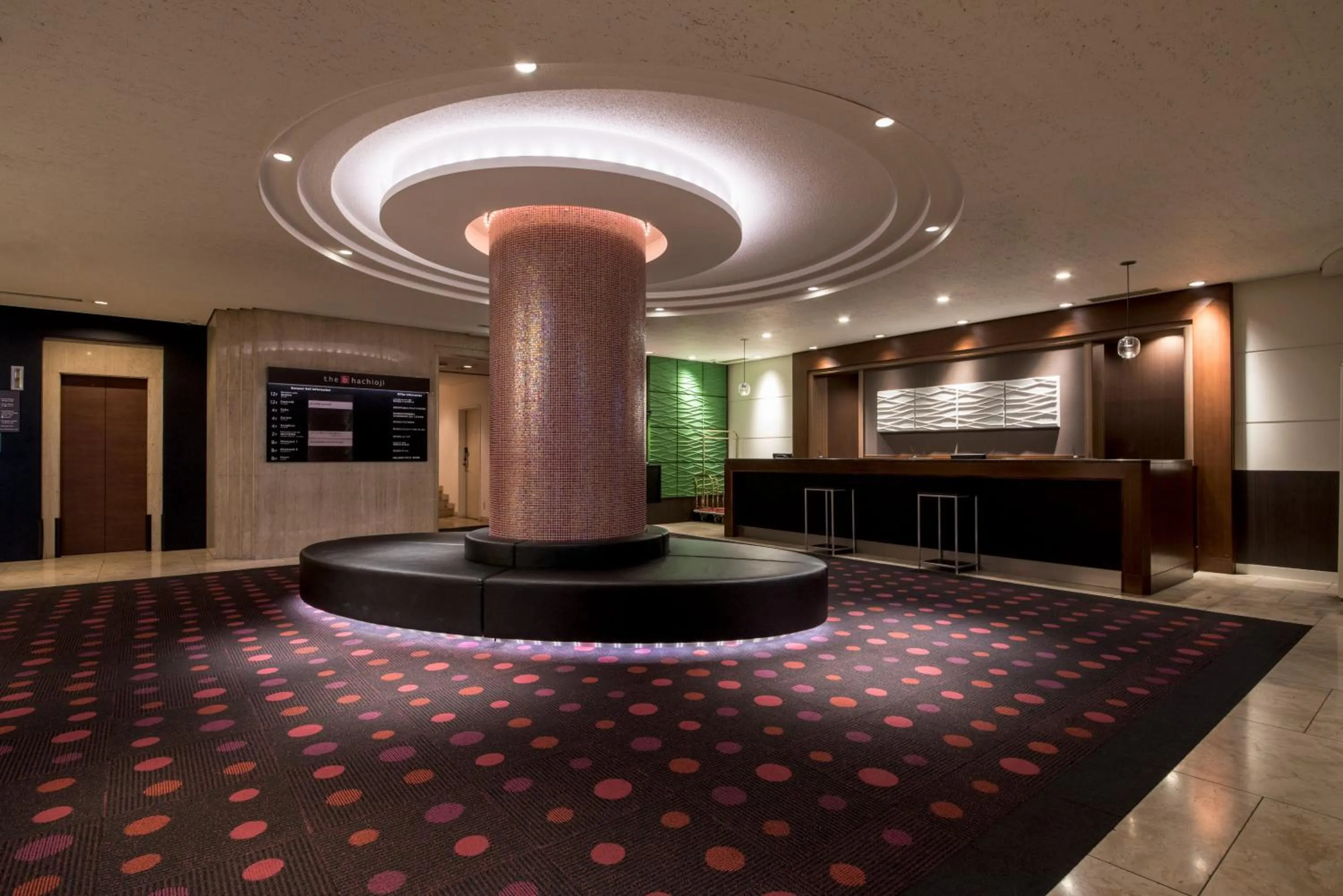 Lobby or reception in the b hachioji