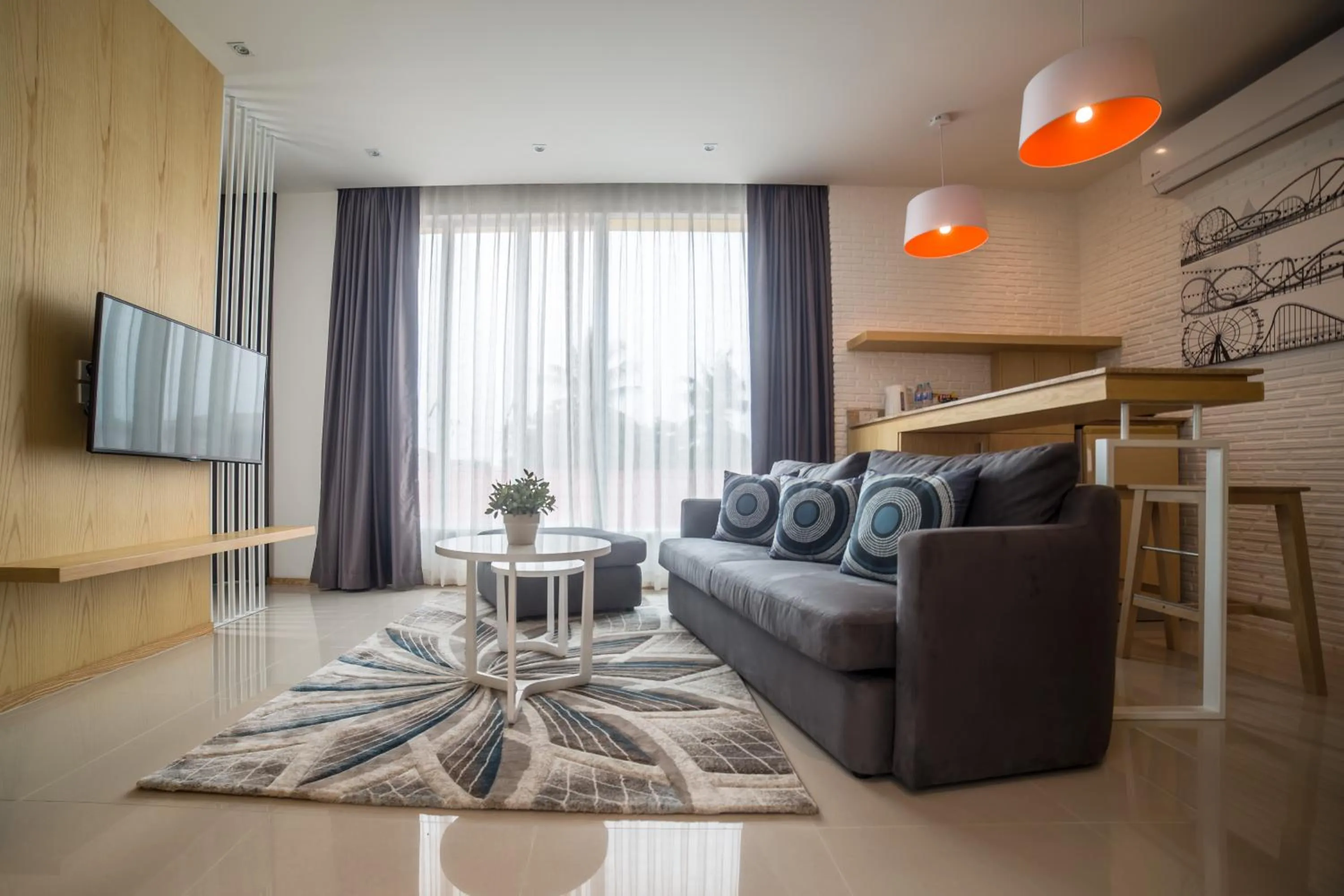 Living room in The Bliss Ubon