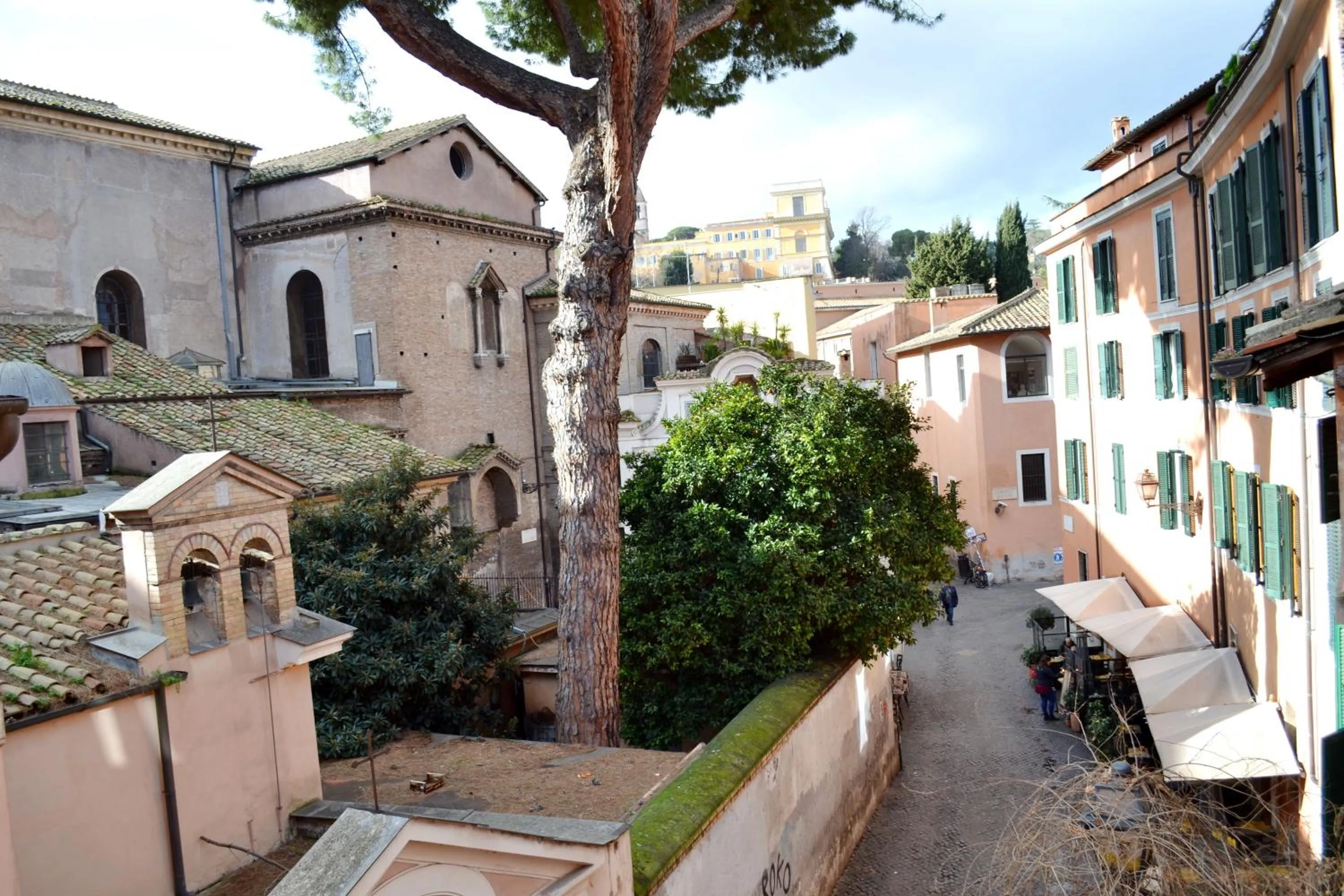 View (from property/room) in Luxury Trastevere