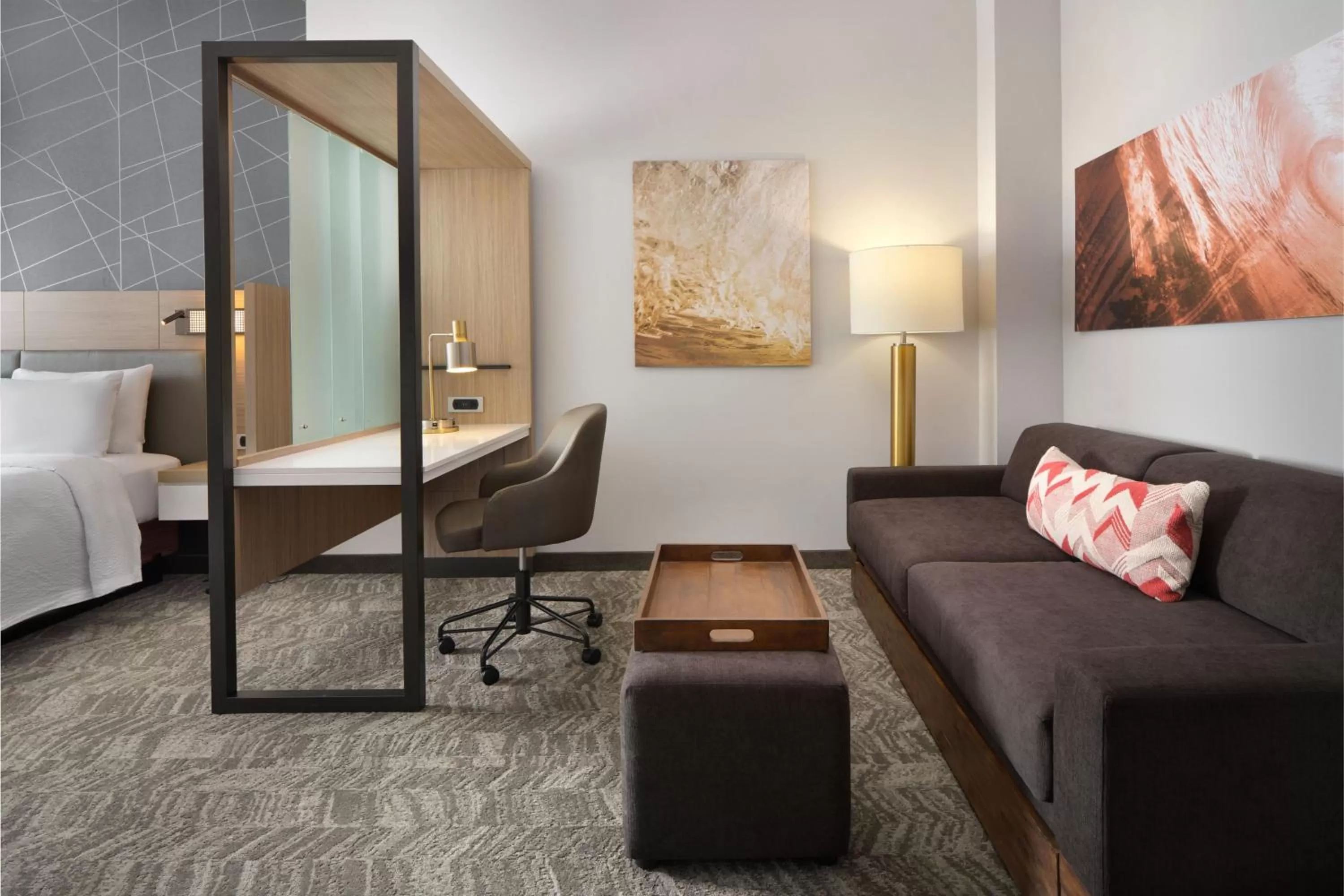 Photo of the whole room, Bed in SpringHill Suites by Marriott Jacksonville Baymeadows