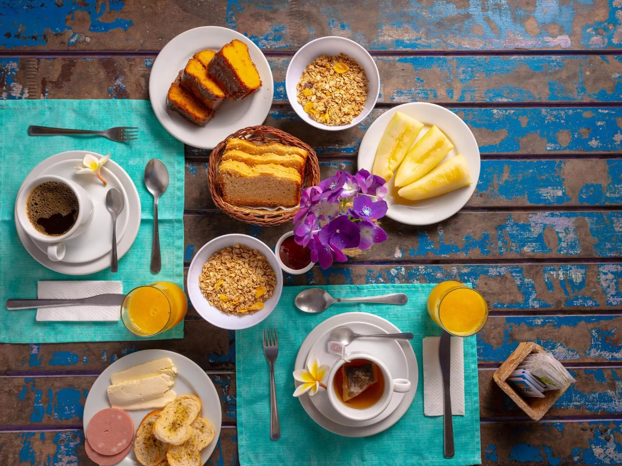Food and drinks, Breakfast in Pousada da Rosa