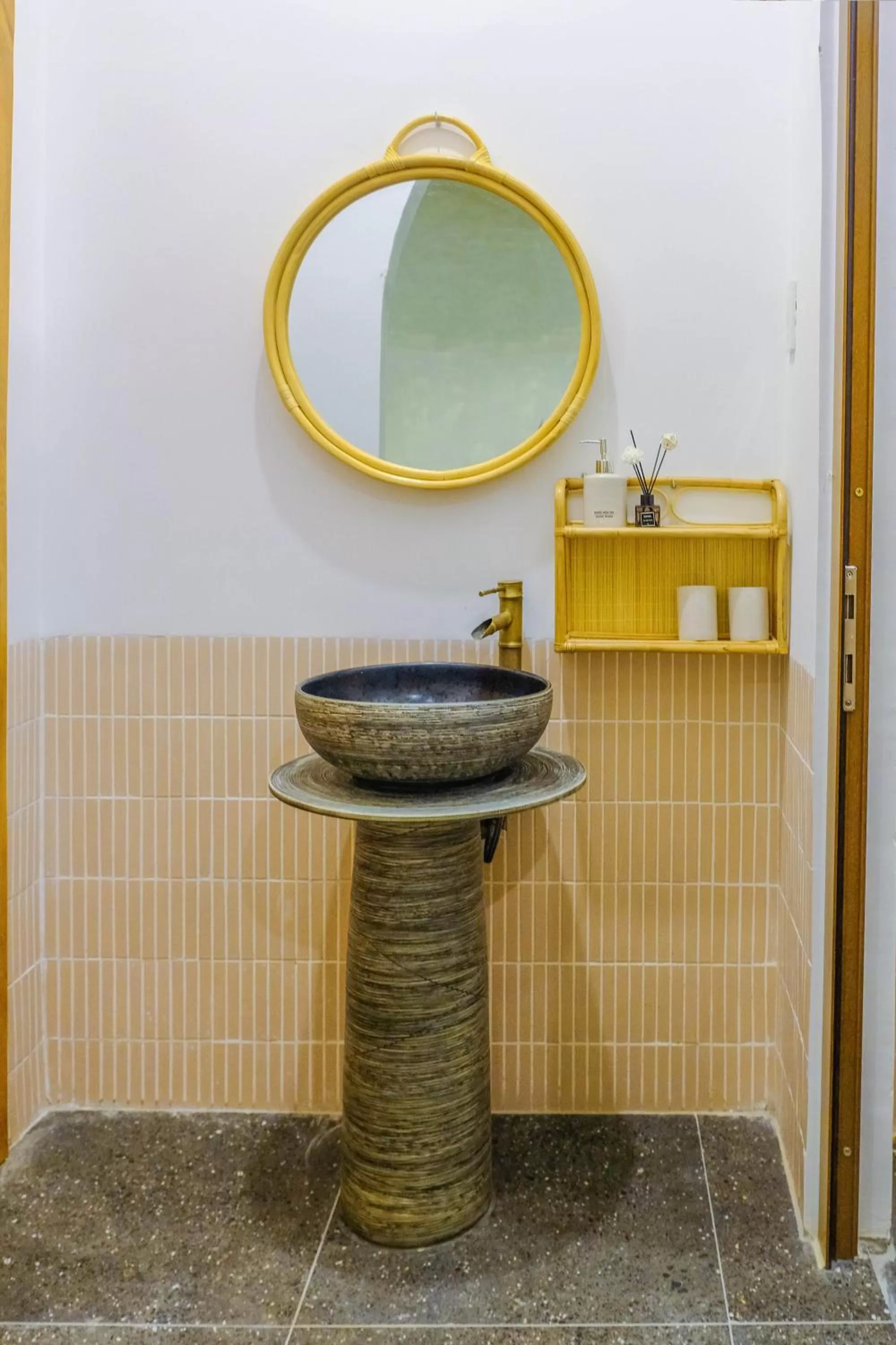 Bathroom in Eo Gió Có Homestay