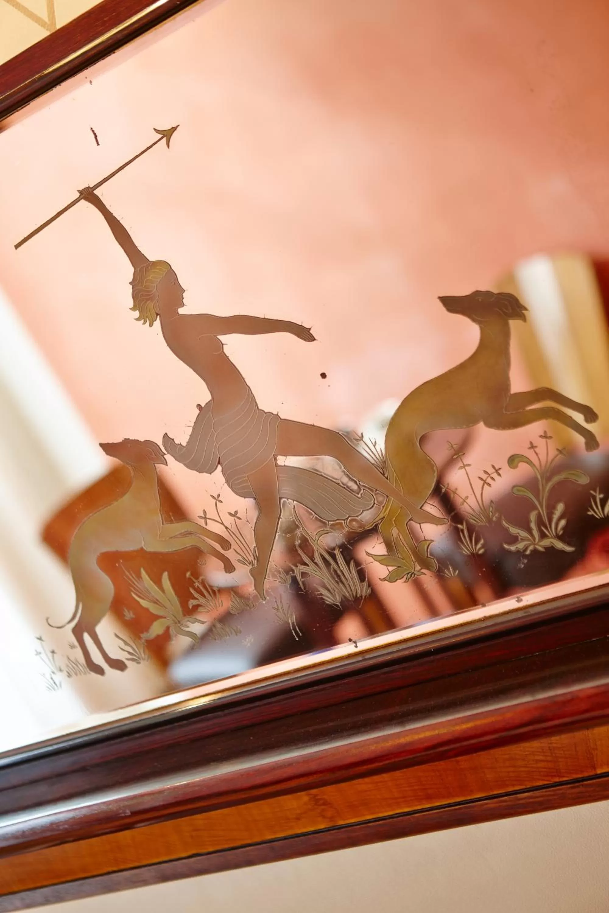 Decorative detail in Hotel Saturnia & International