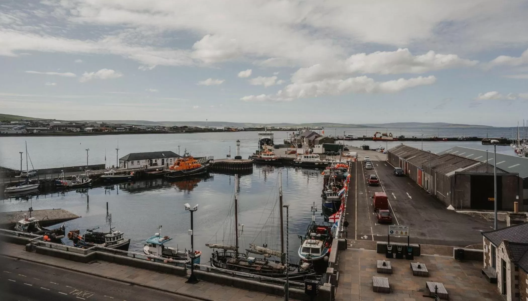 Sea view in The Kirkwall Hotel