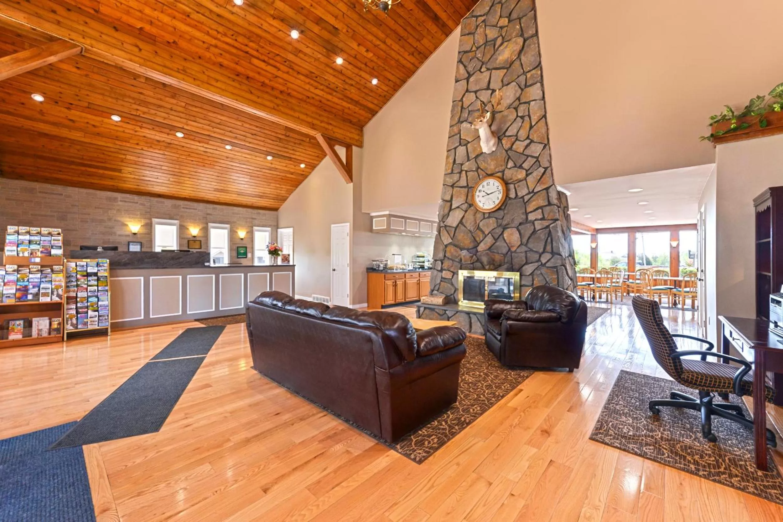 Lobby or reception in Americas Best Value Inn Plattsburgh