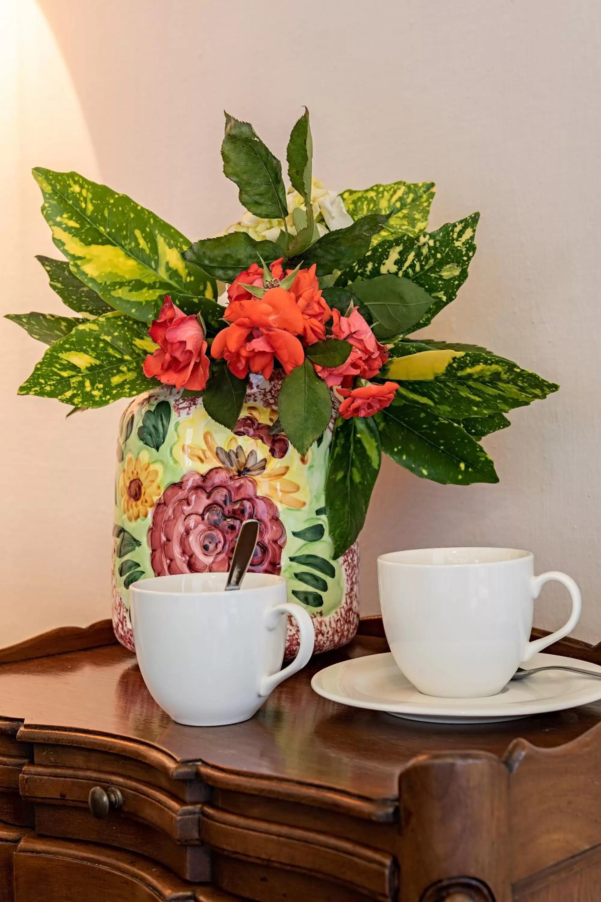 Decorative detail in B&B Villa Rosalinda