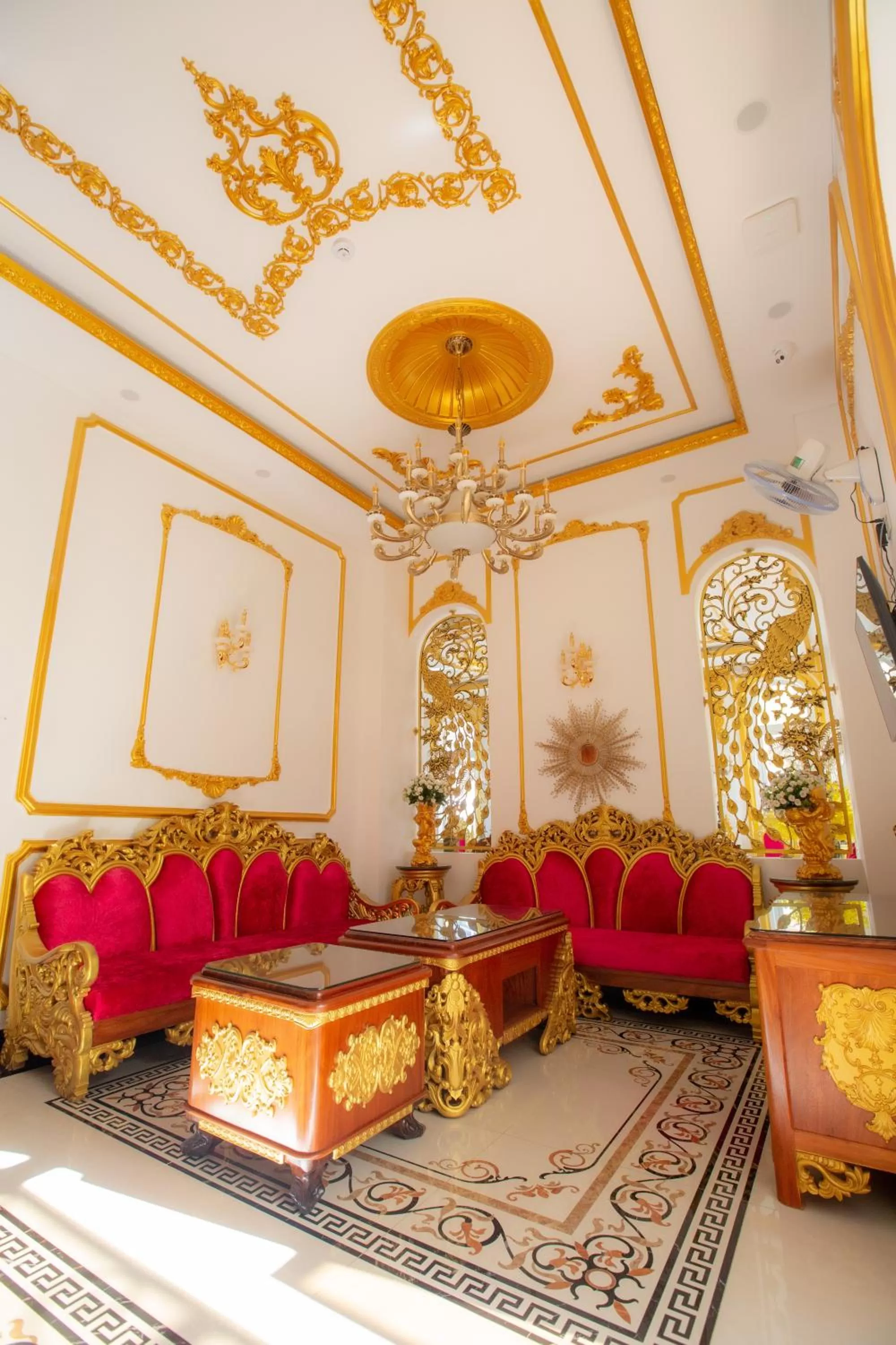 Living room in KING VILLA QUẢNG NGÃI