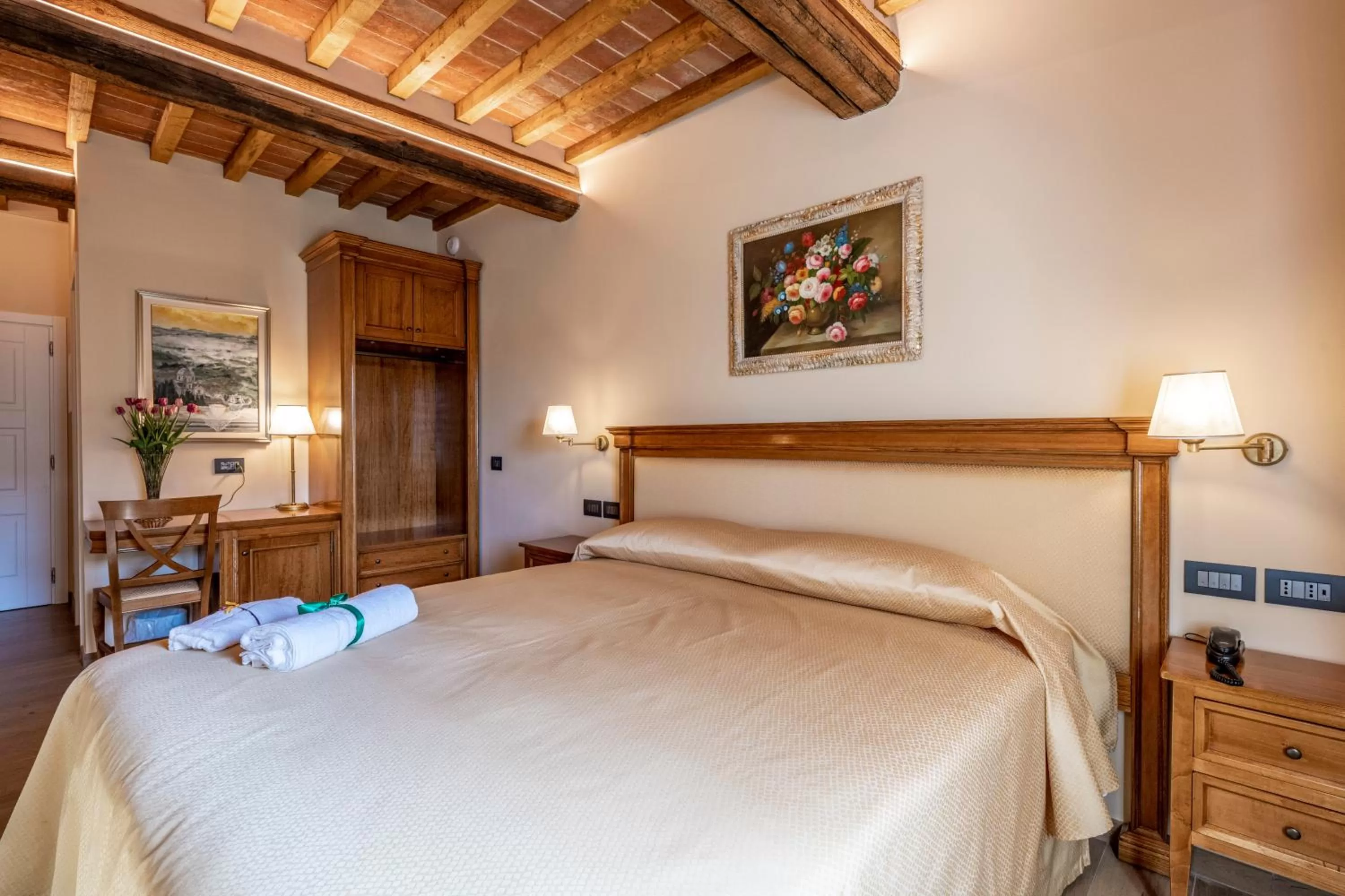 Bed in Palazzo del Mercante