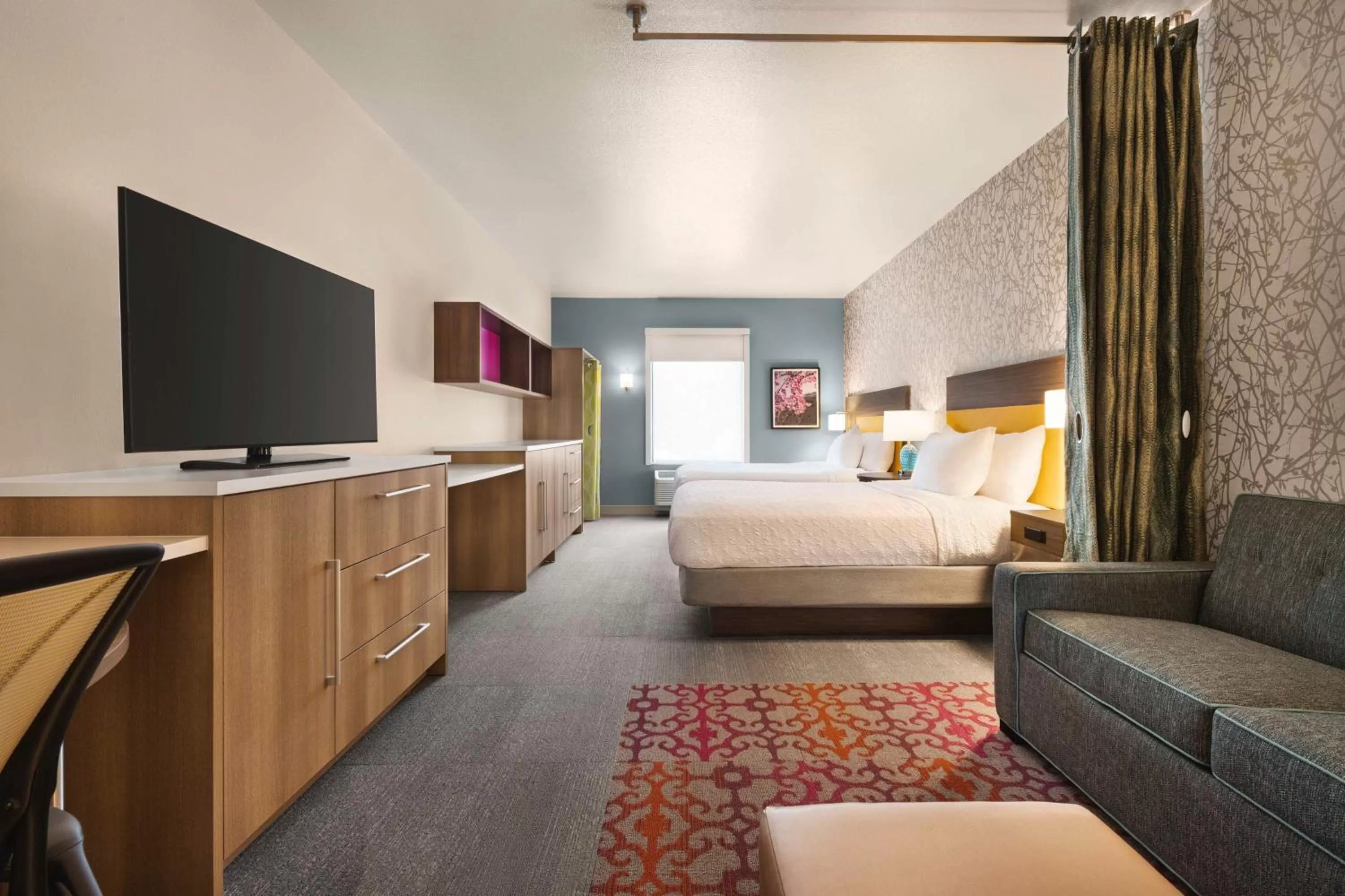 Bedroom, Bed in Home2 Suites By Hilton Colorado Springs I-25 Central