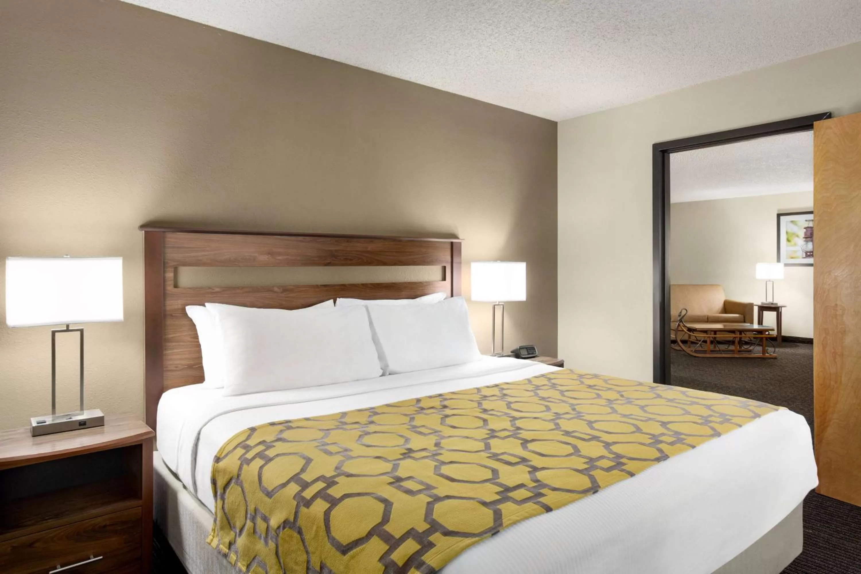 Photo of the whole room, Bed in Baymont by Wyndham Whitefish