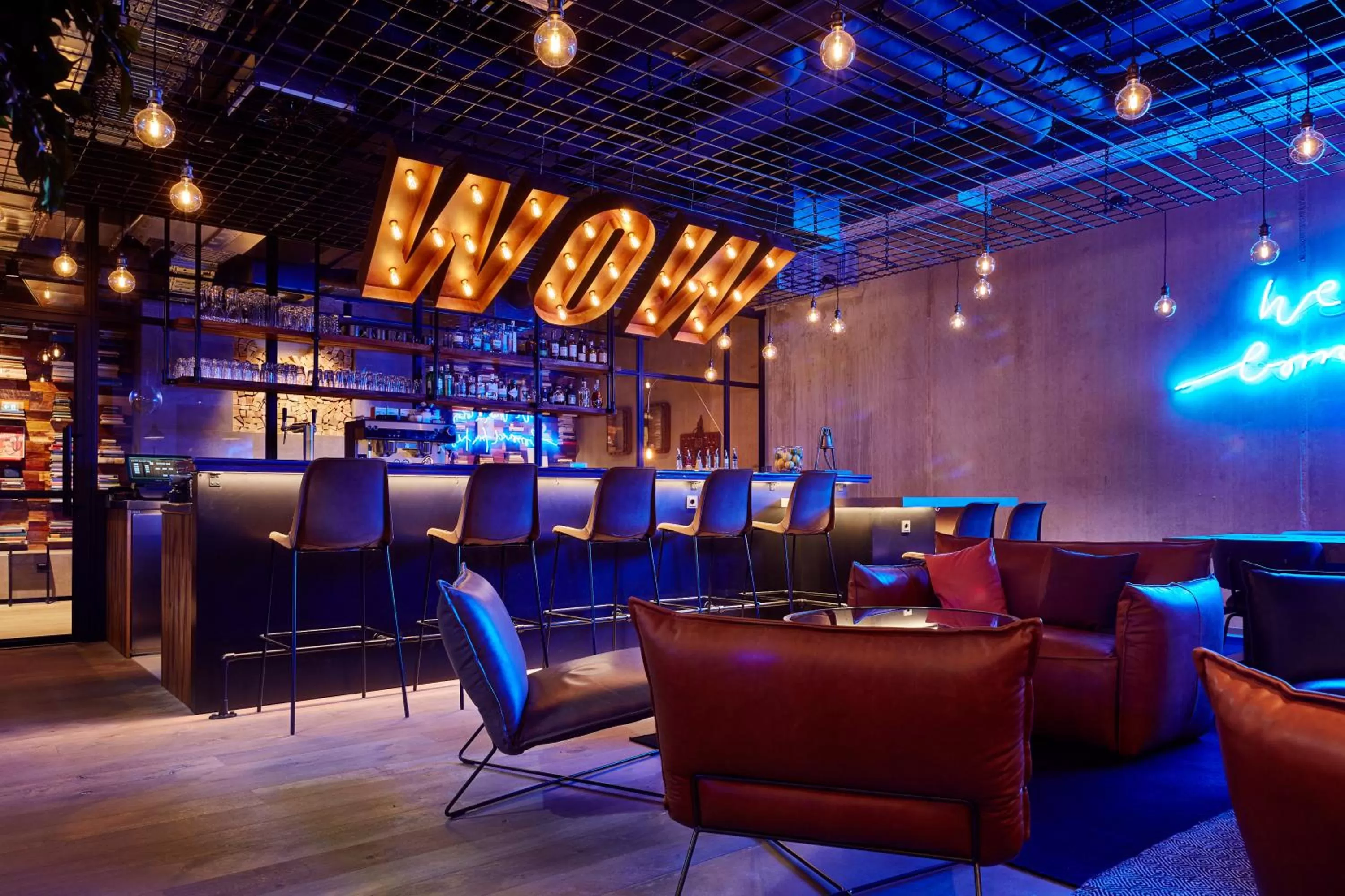 Lounge or bar in Me and All Hotel Kiel, by Hyatt