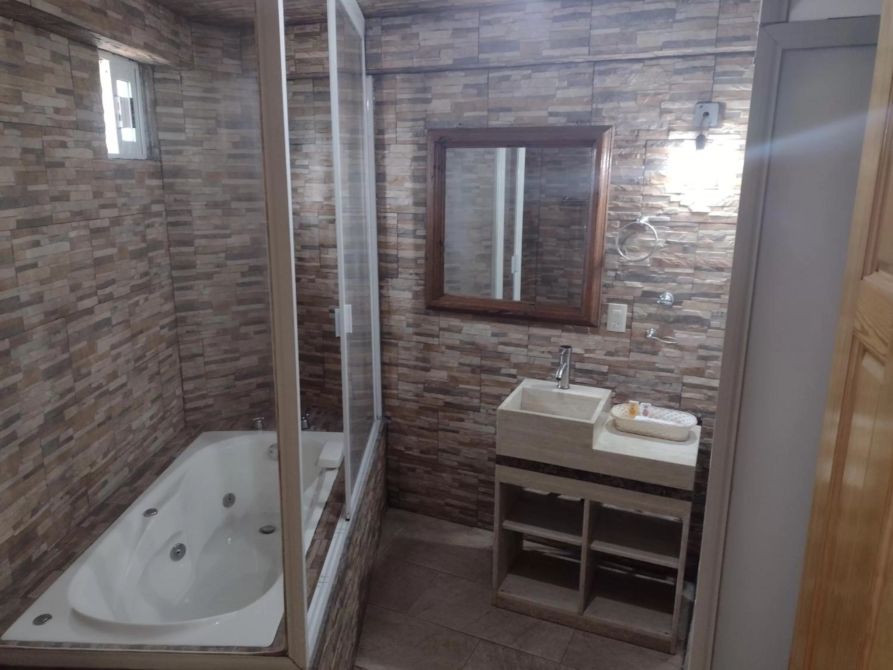 Bathroom in Hotel Leyenda del Tepozteco