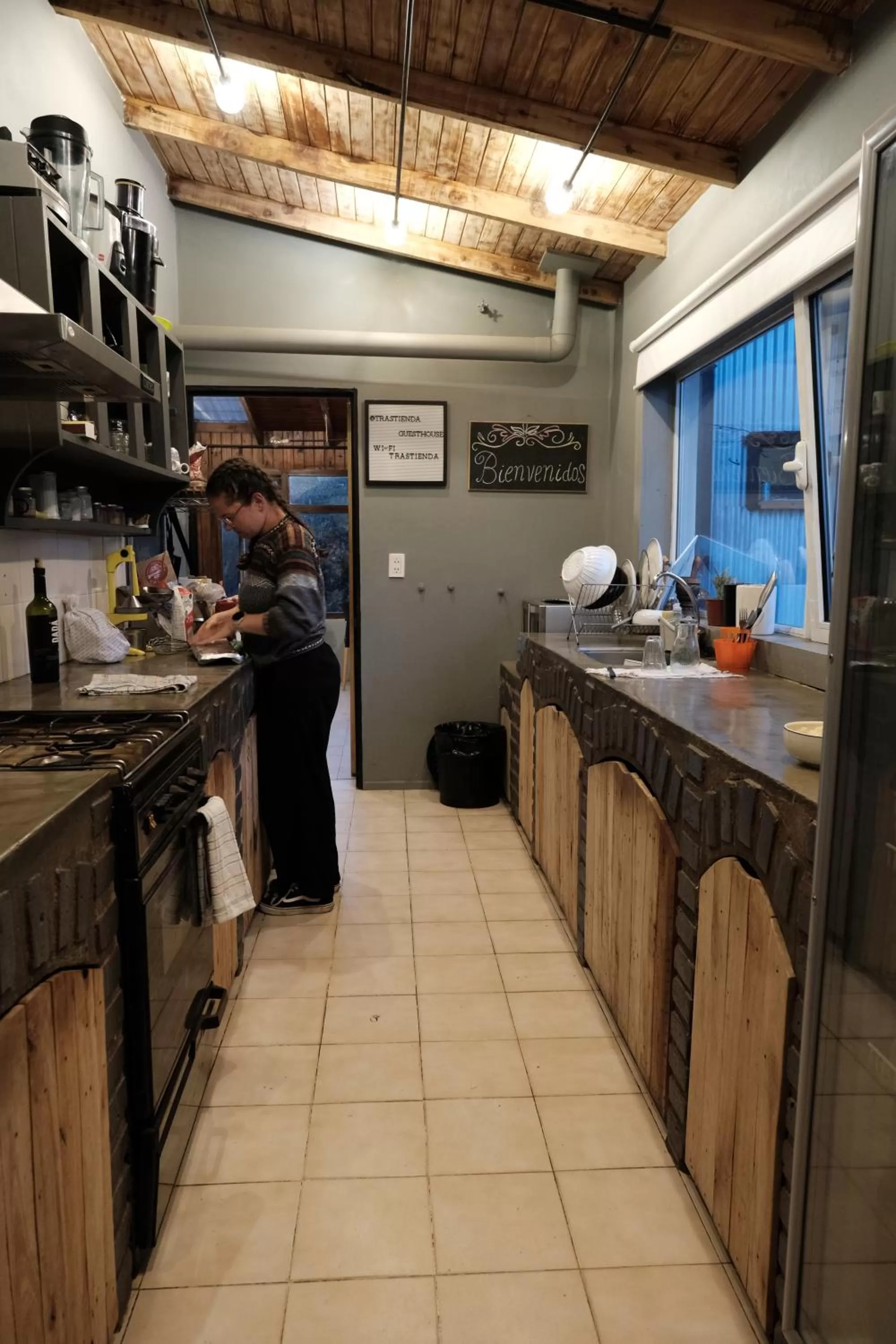 Kitchen/Kitchenette in Trastienda Guest House