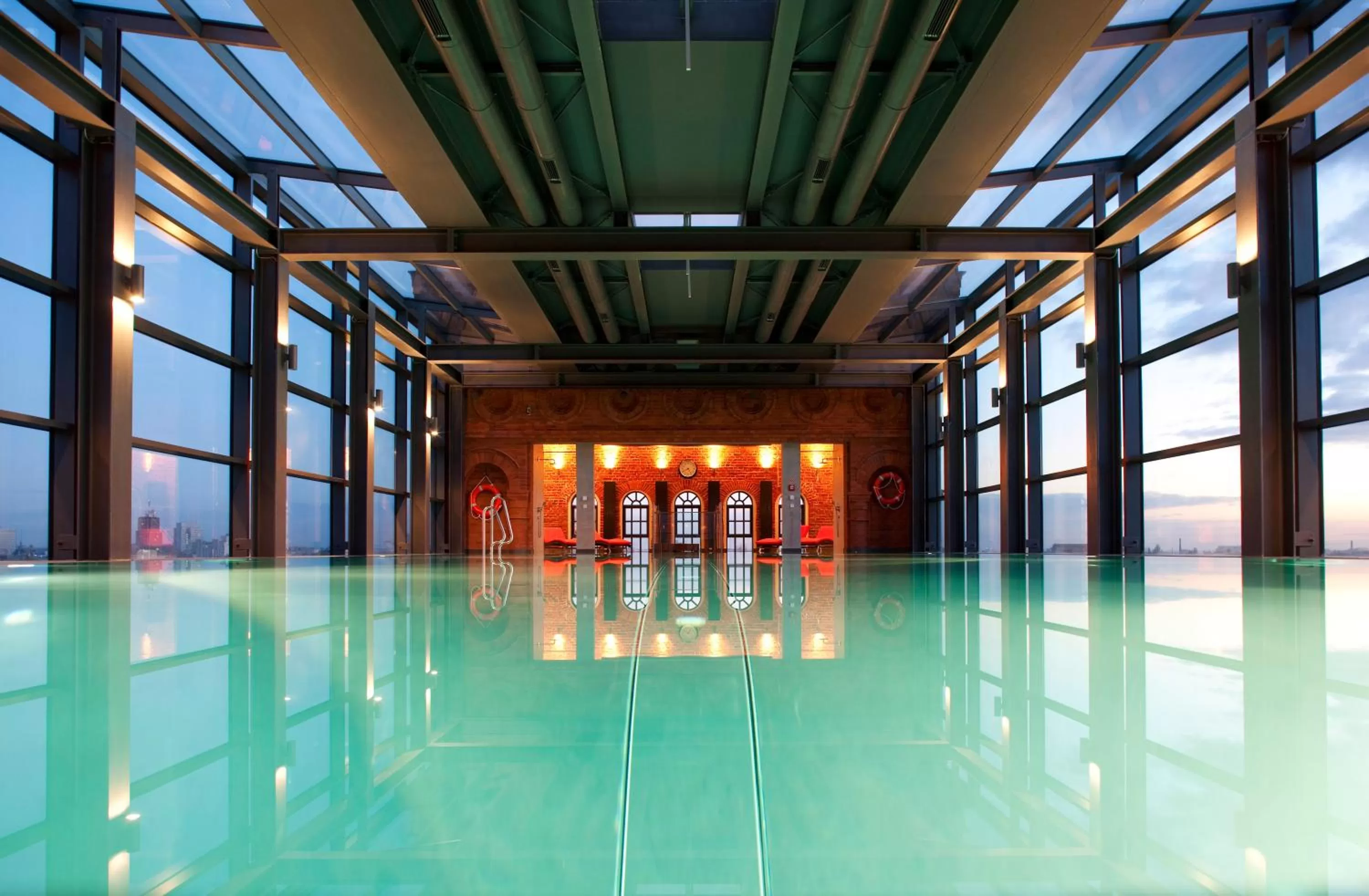 Swimming pool in Vienna House by Wyndham Andel's Lodz