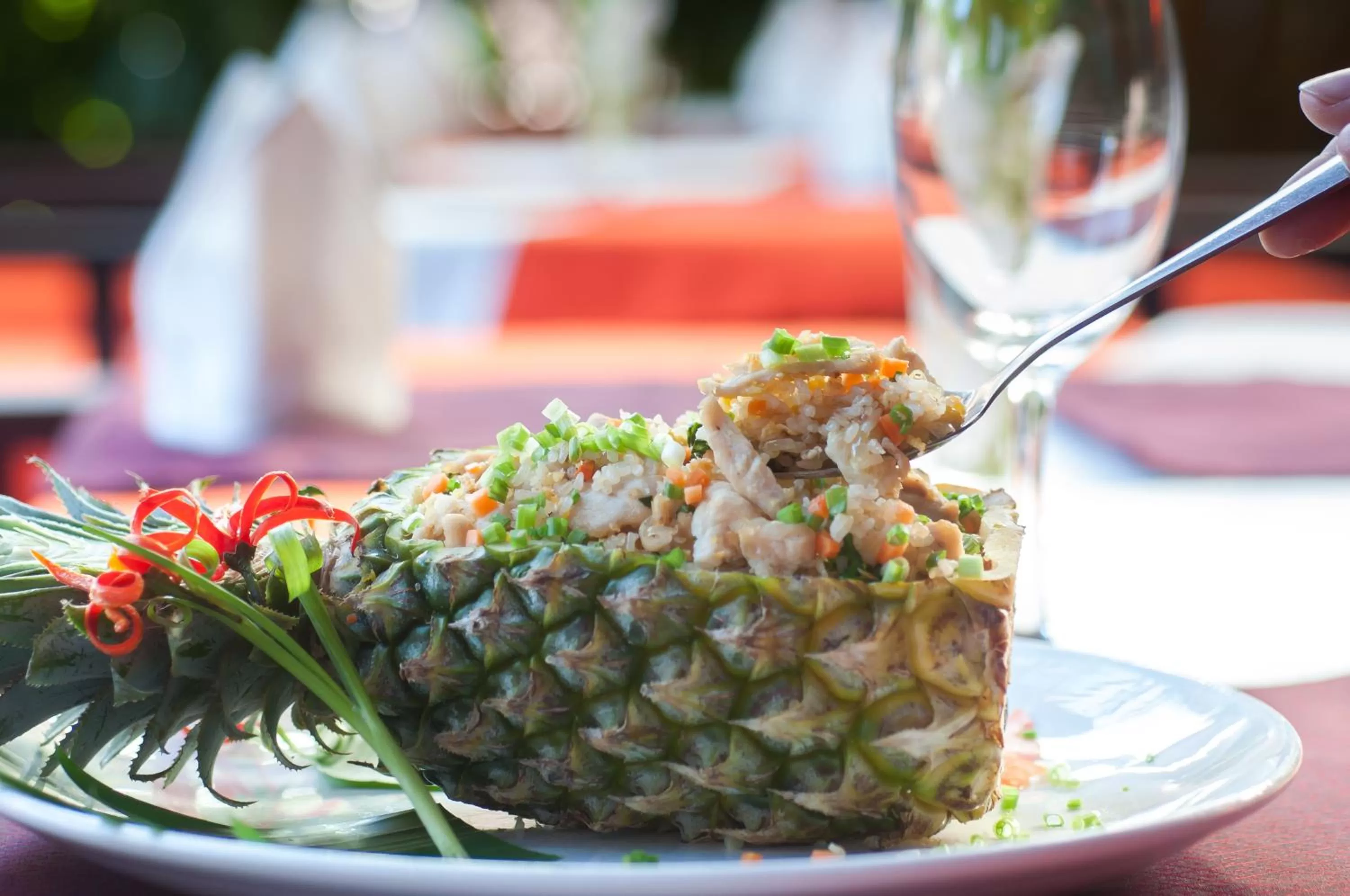 Food and drinks in Golden Butterfly Villa