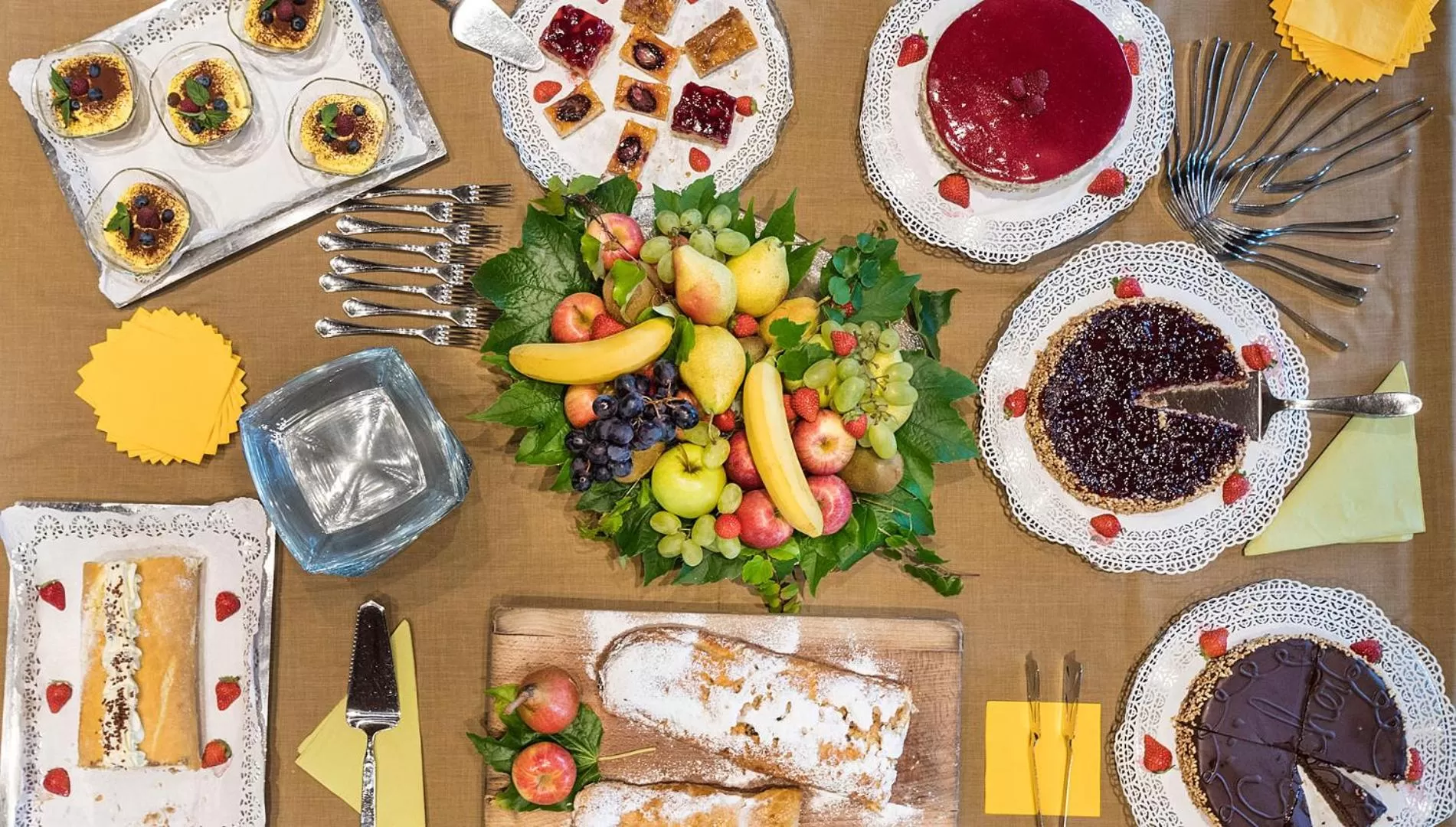 Food and drinks in Activehotel Diana