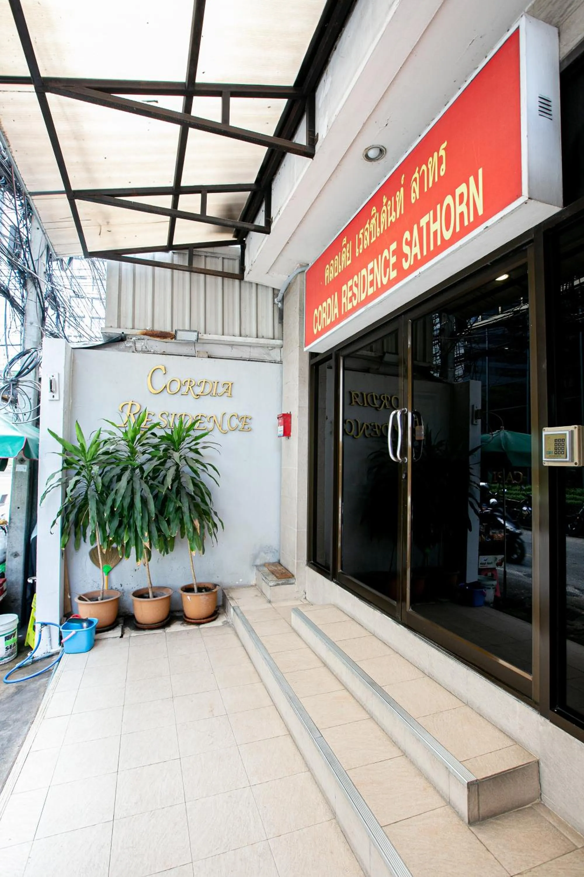 Facade/entrance in Cordia Residence Sathorn