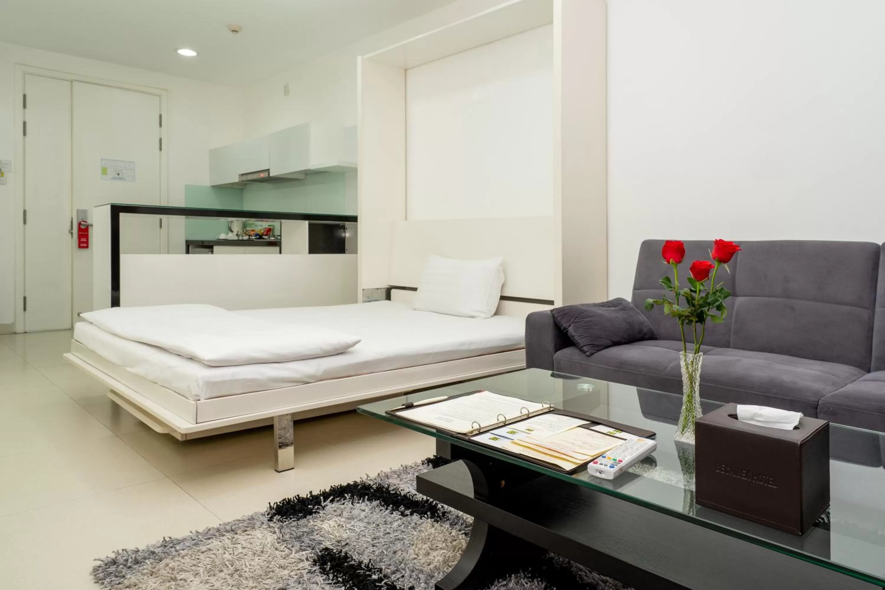 Living room in Becamex Hotel Thu Dau Mot