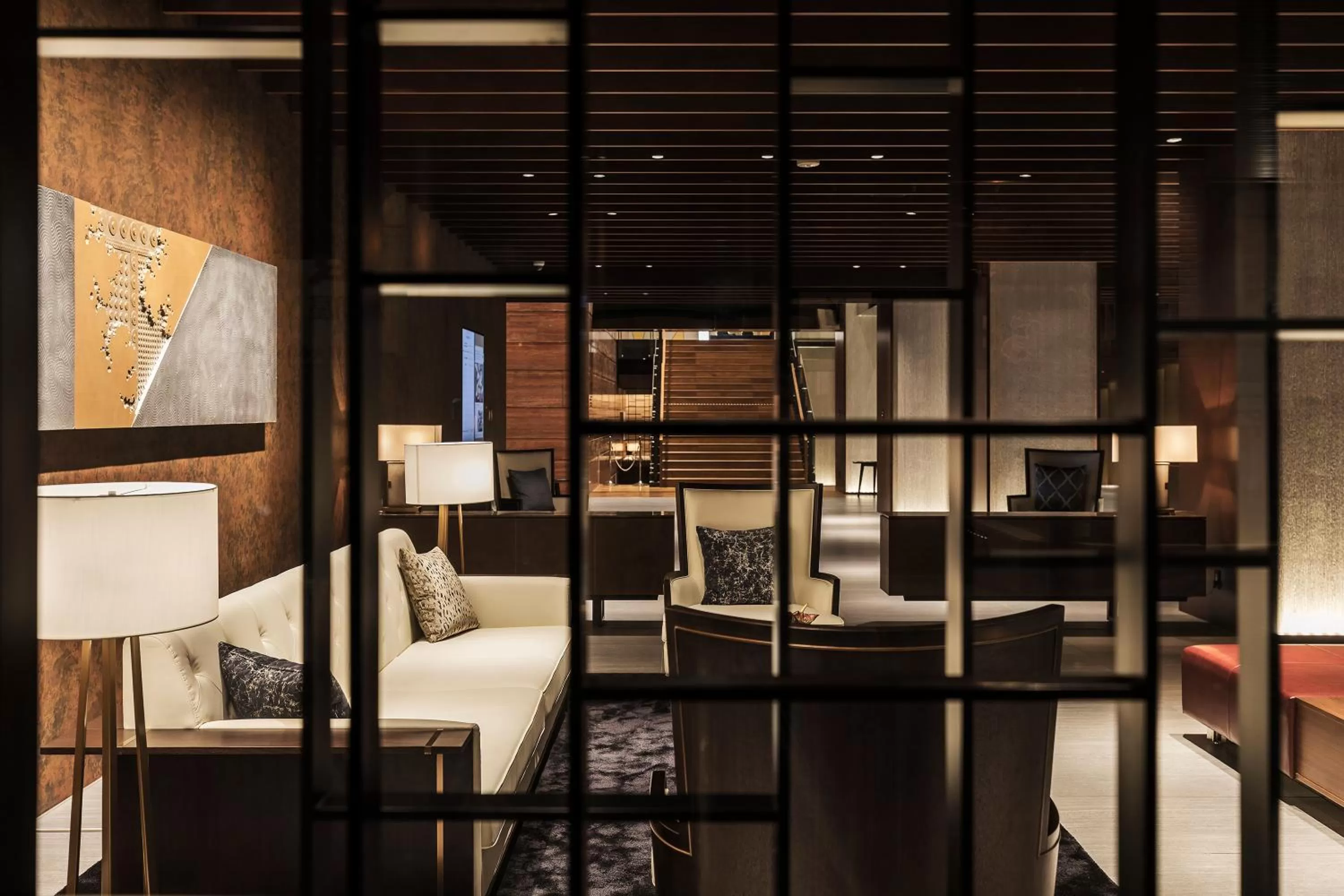 Lobby or reception in Hakodate Kokusai Hotel