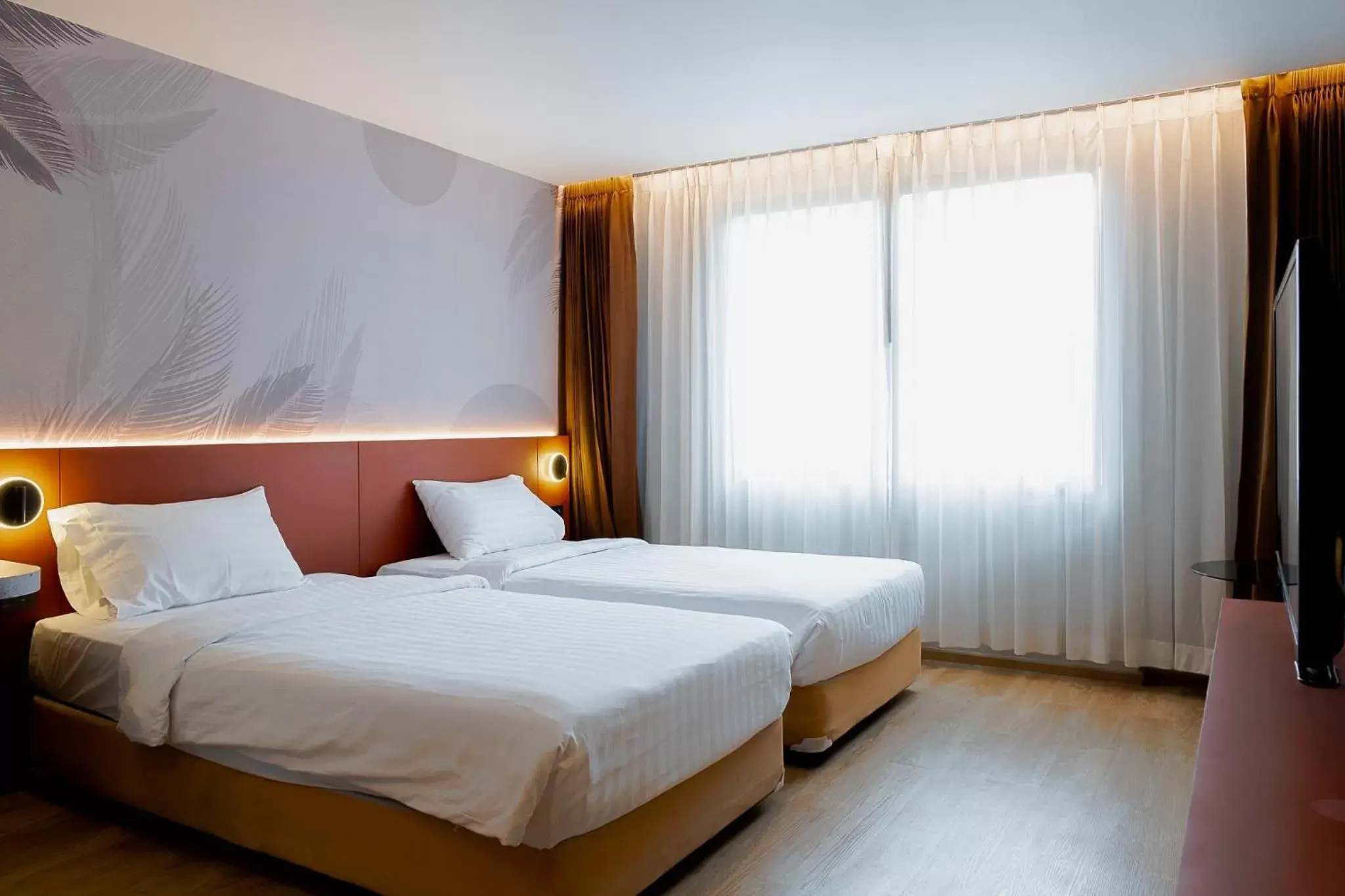 Standard Twin Room in Buri Sriphu Hotel Standard Twin Room in Buri Sriphu Hotel