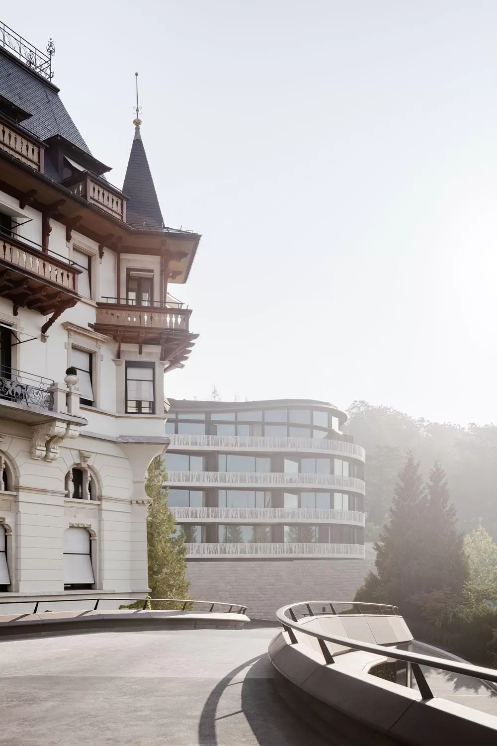 Property building in The Dolder Grand - City and Spa Resort Zurich