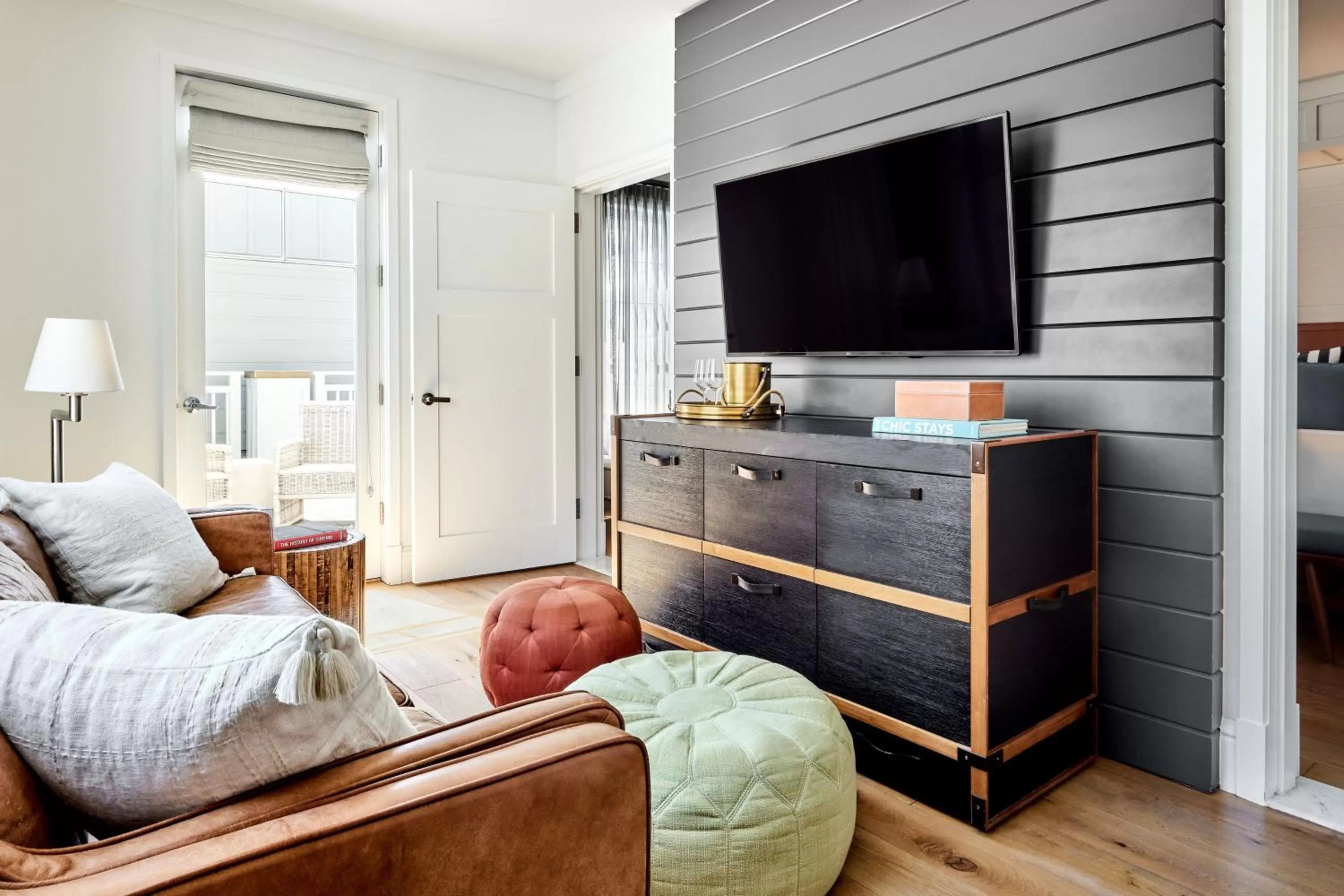 Living room in Lido House, Autograph Collection