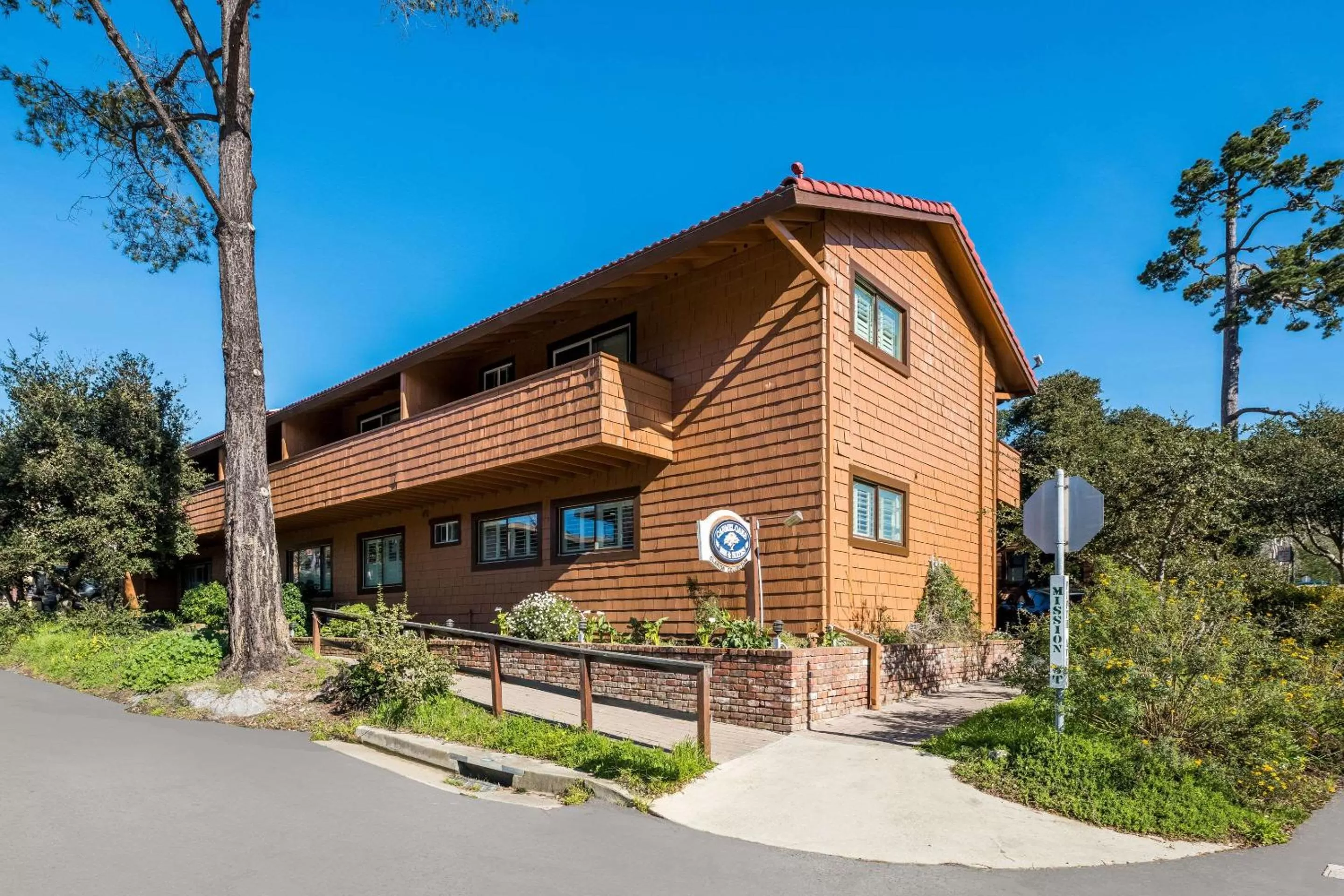 Property building in Clarion Collection Carmel Oaks Inn