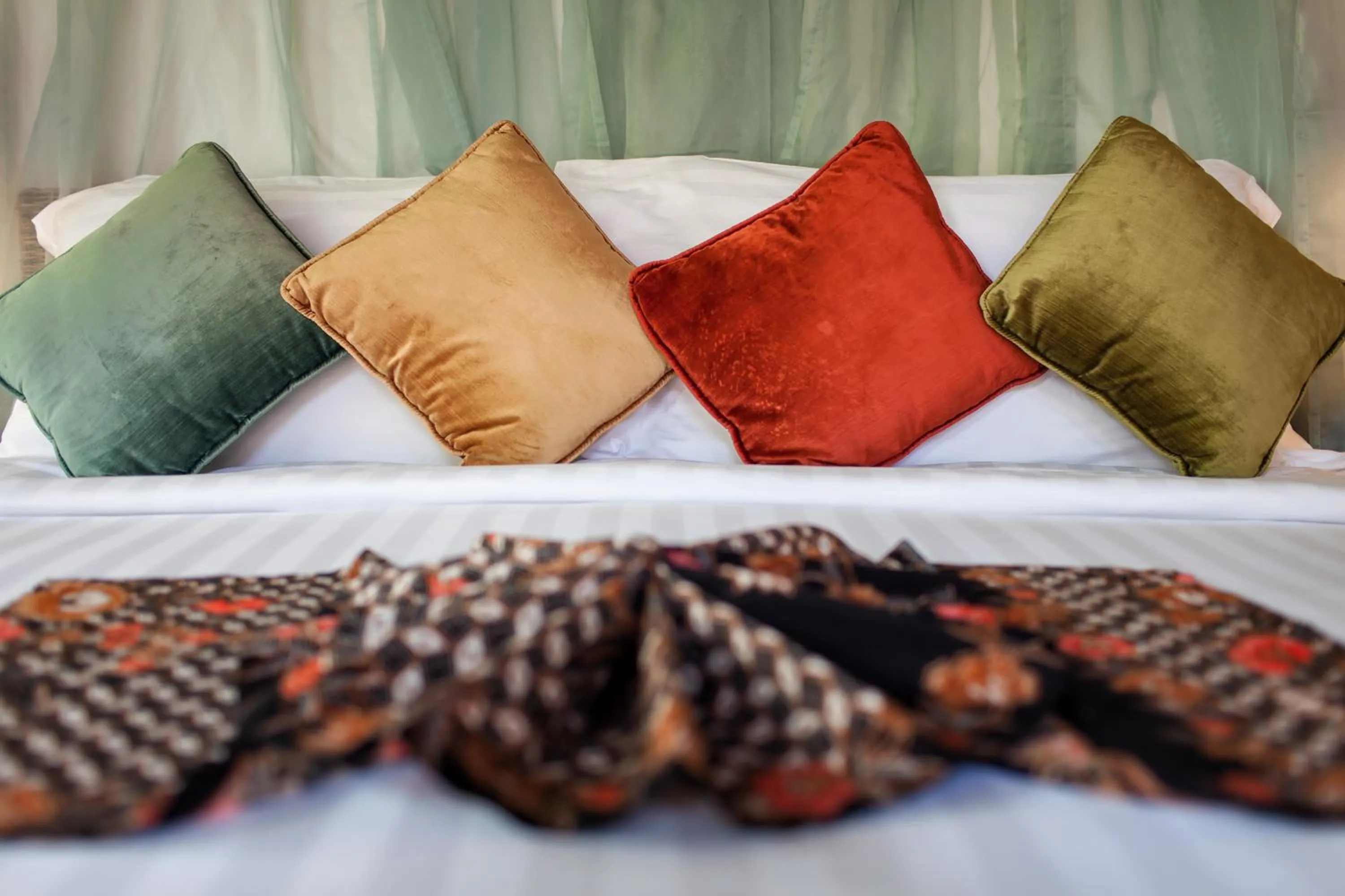 Decorative detail, Bed in Tango Luxe Beach Villa, Koh Samui