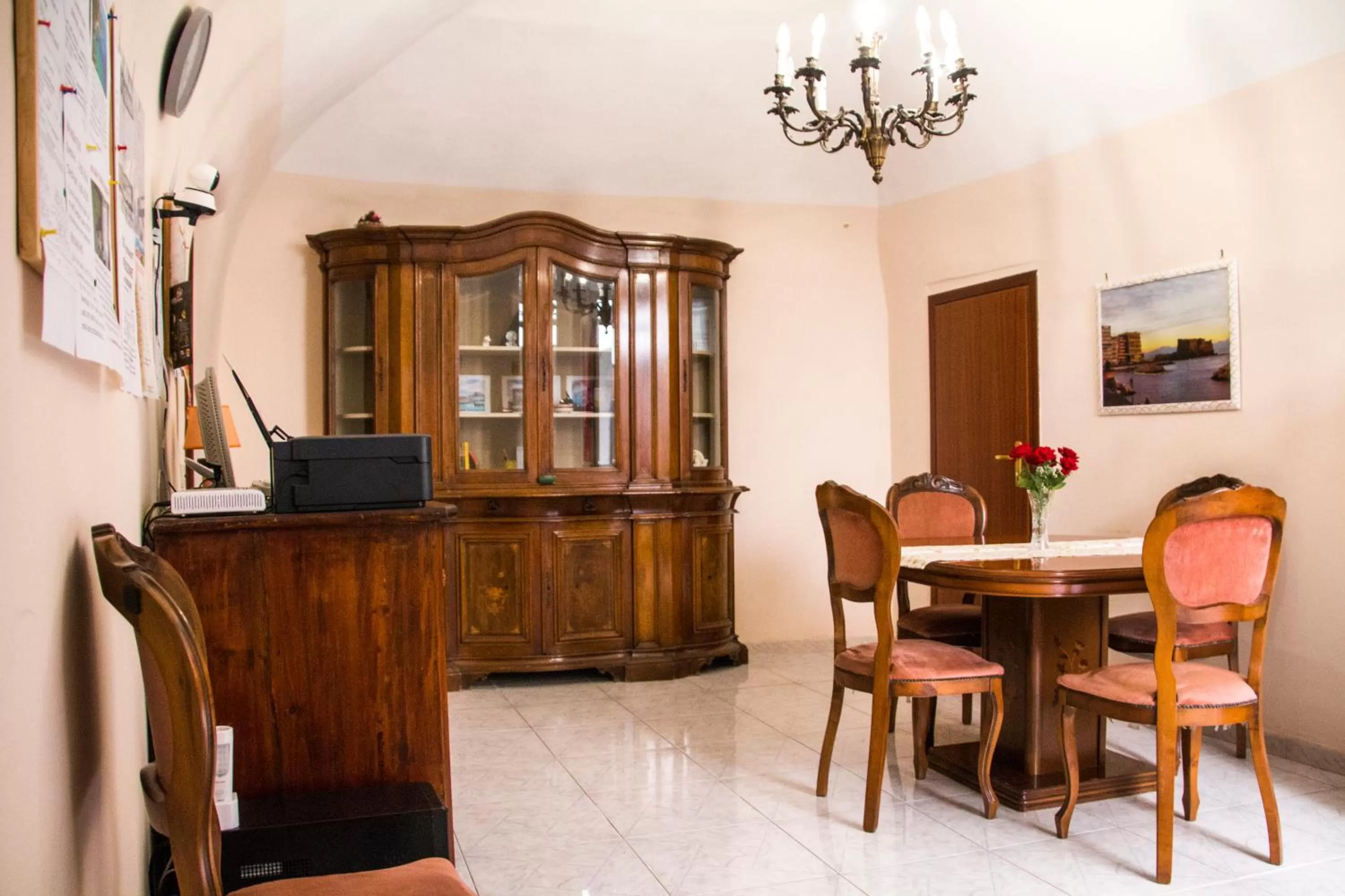 Living room in B&B Carbonara Napoli