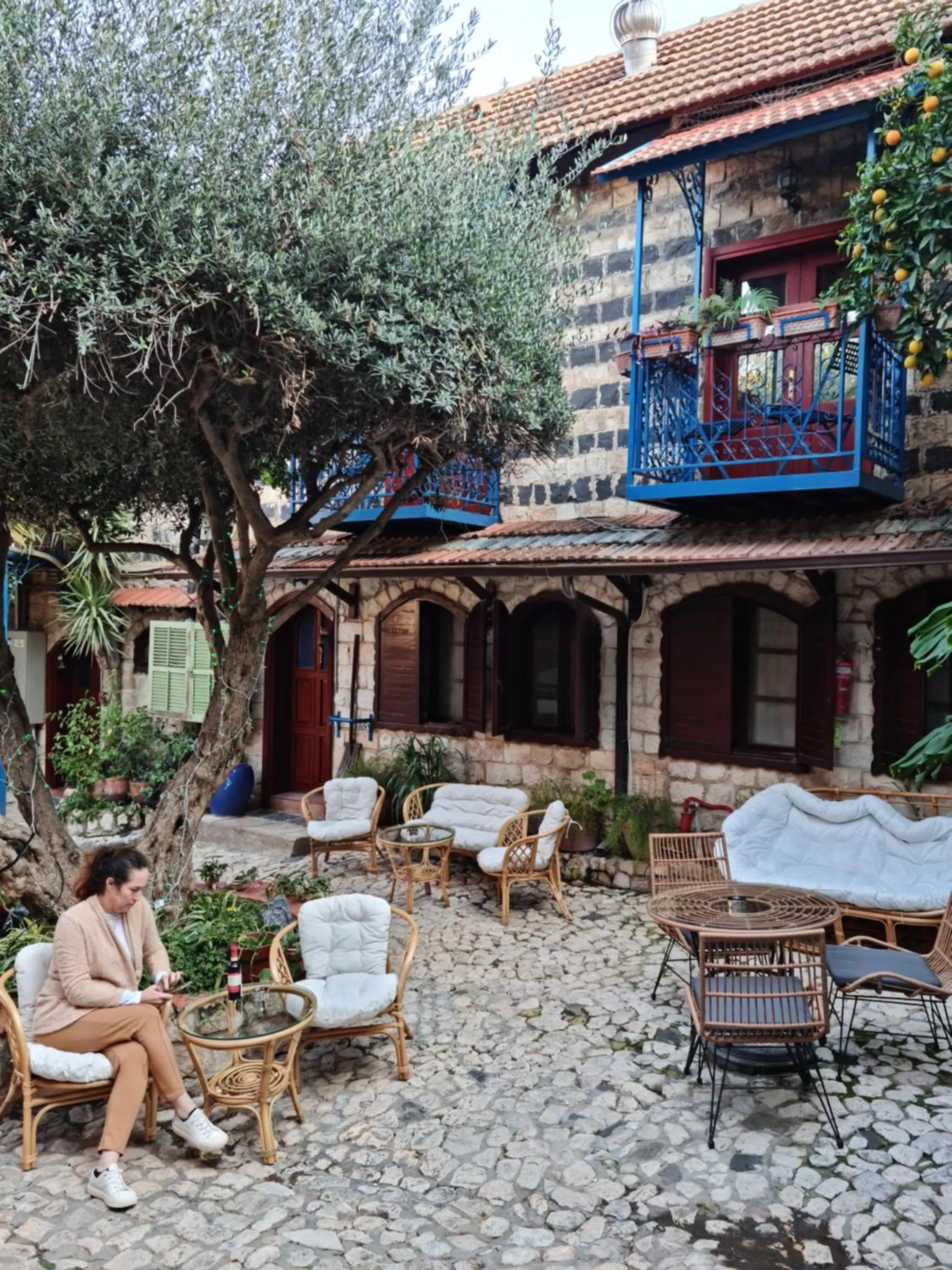 Seating area in וילה תהילה המחודש - The new Villa Tehila