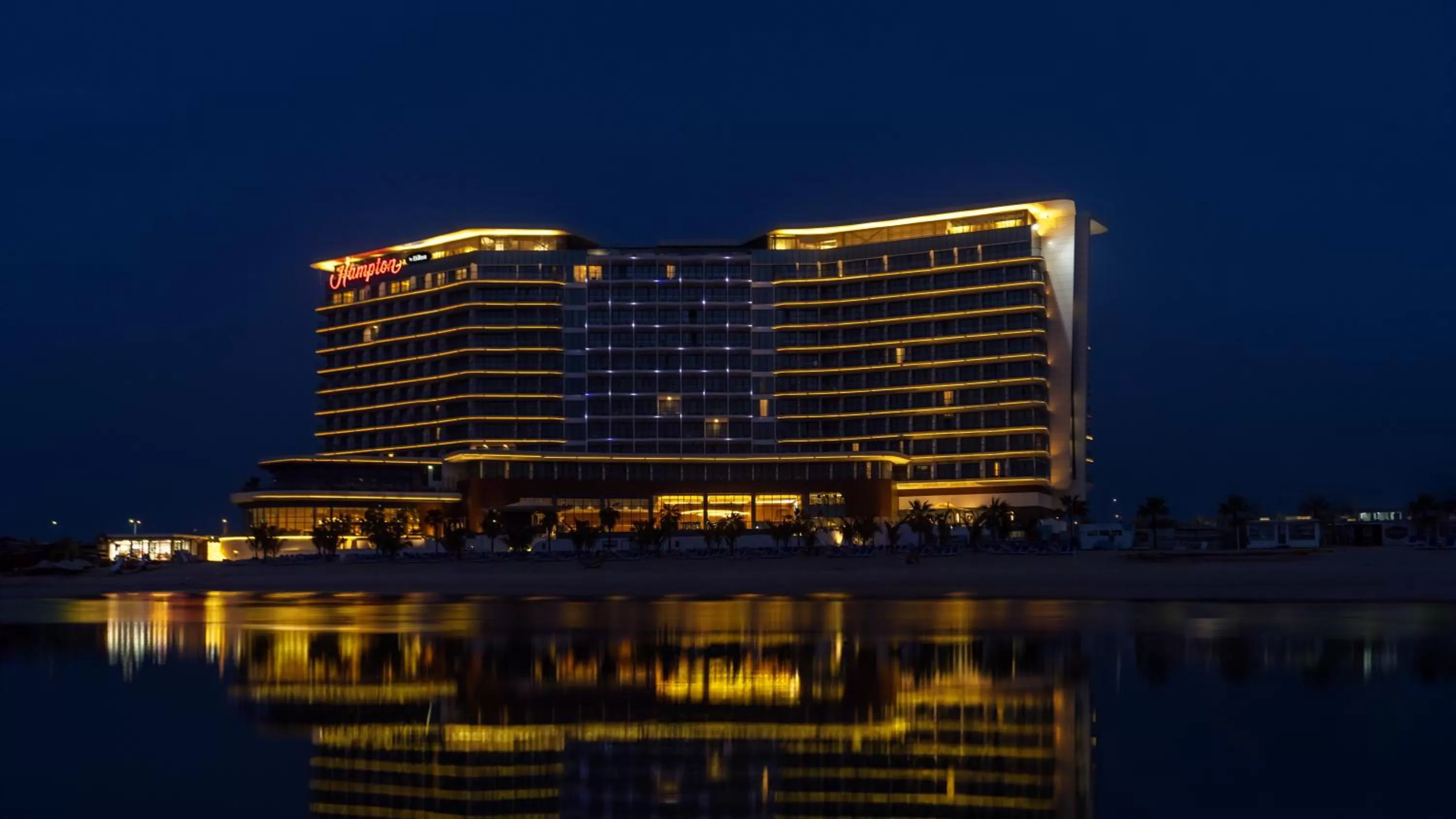 Property building in Hampton by Hilton Marjan Island