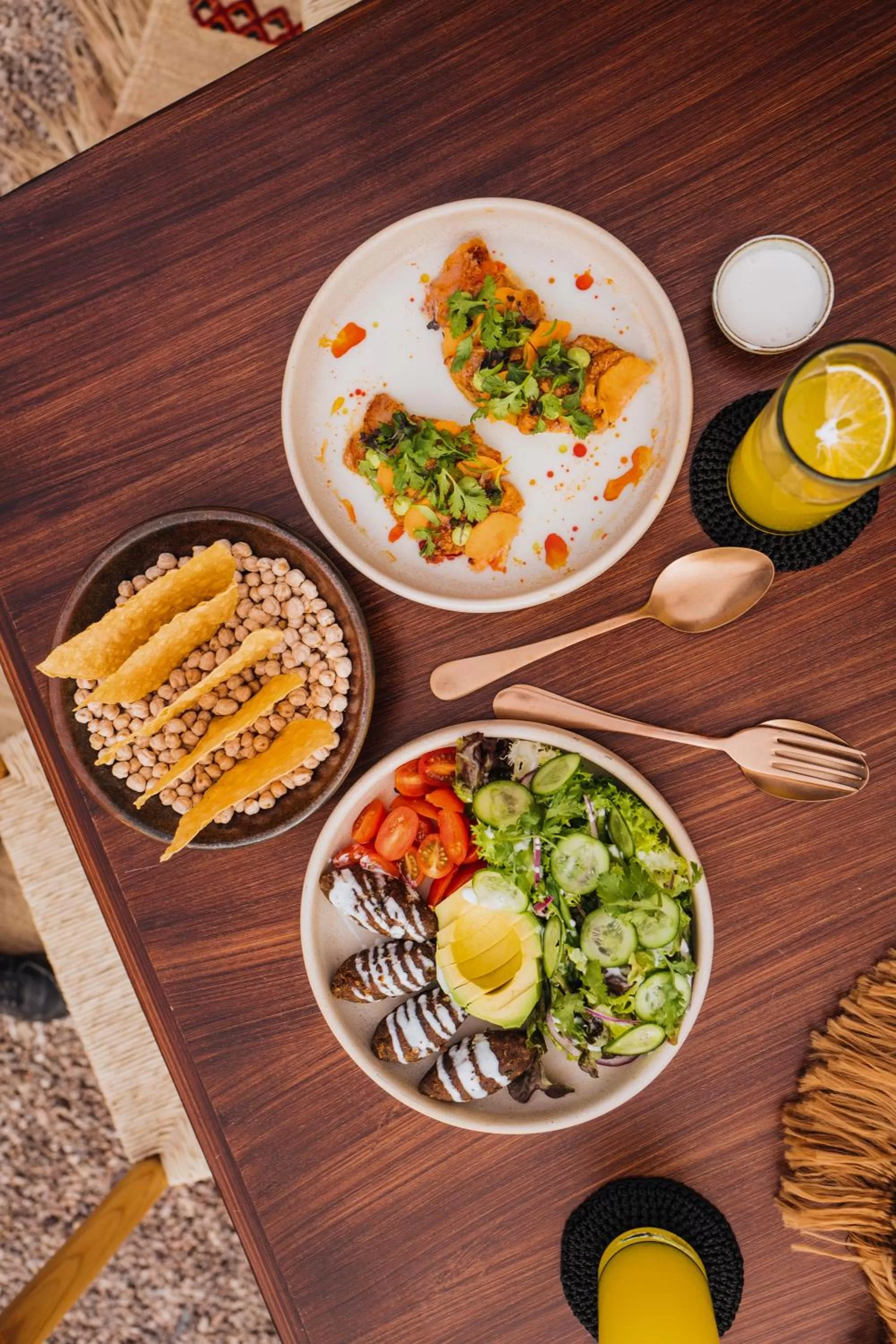 Food and drinks in Our Habitas San Miguel de Allende