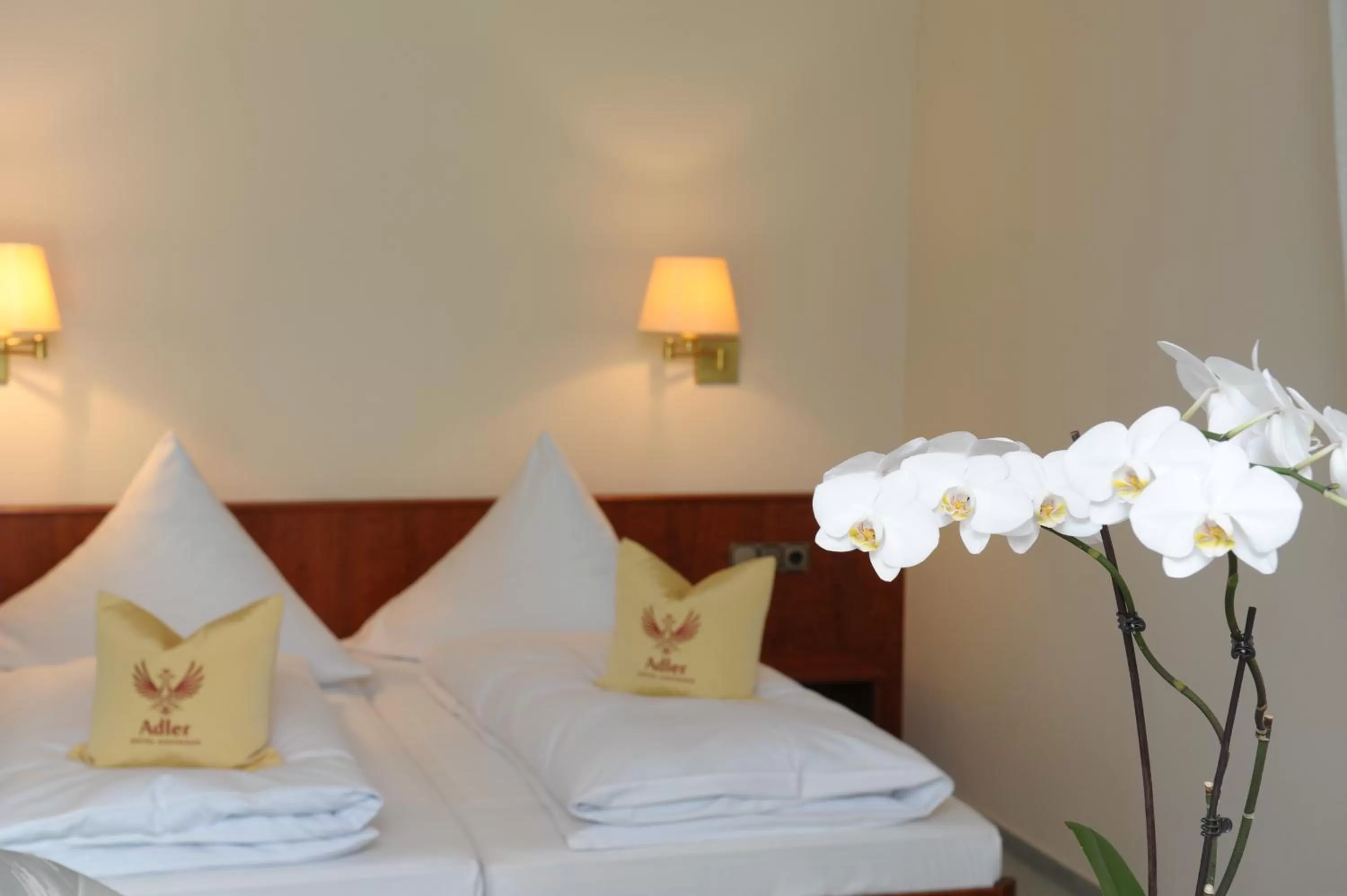 Photo of the whole room, Bed in Hotel Gasthaus Adler