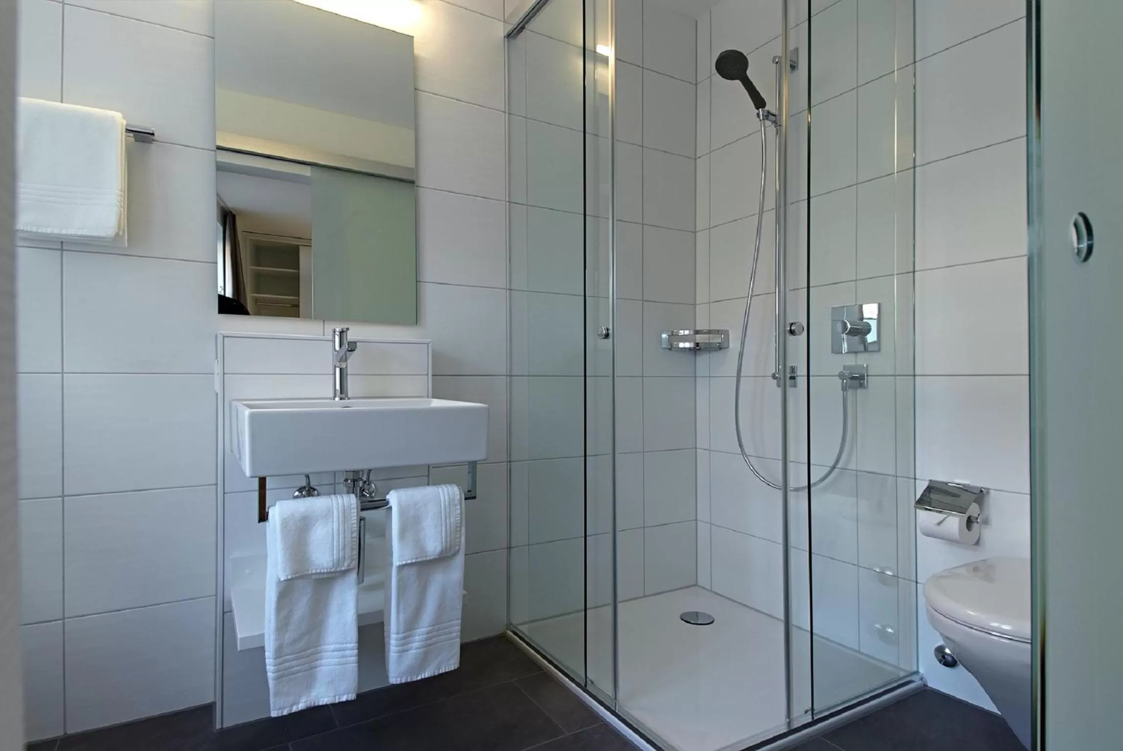 Shower, Bathroom in Gasthof Eisenbahn