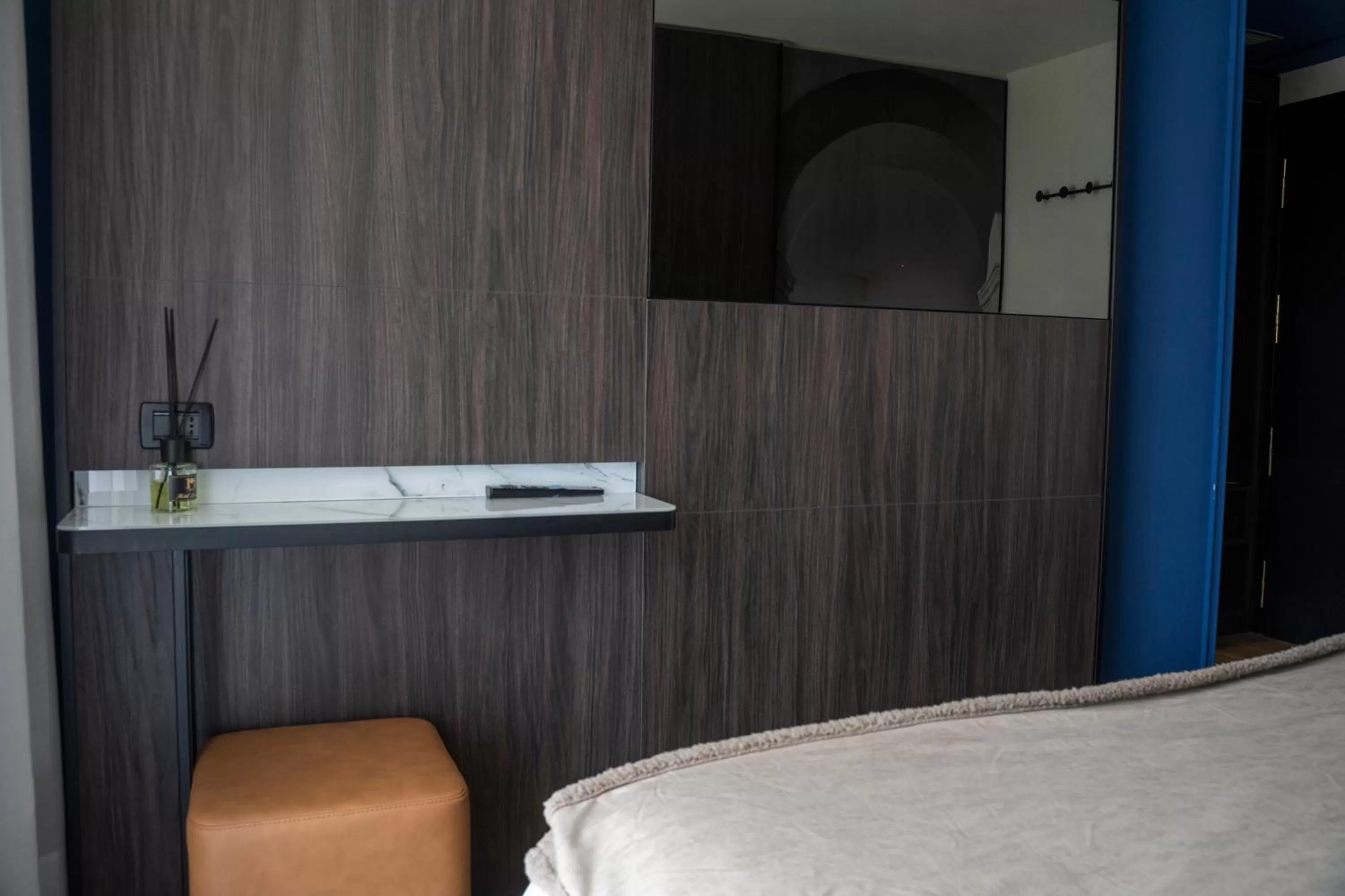 Bed in Hotel Leonessa