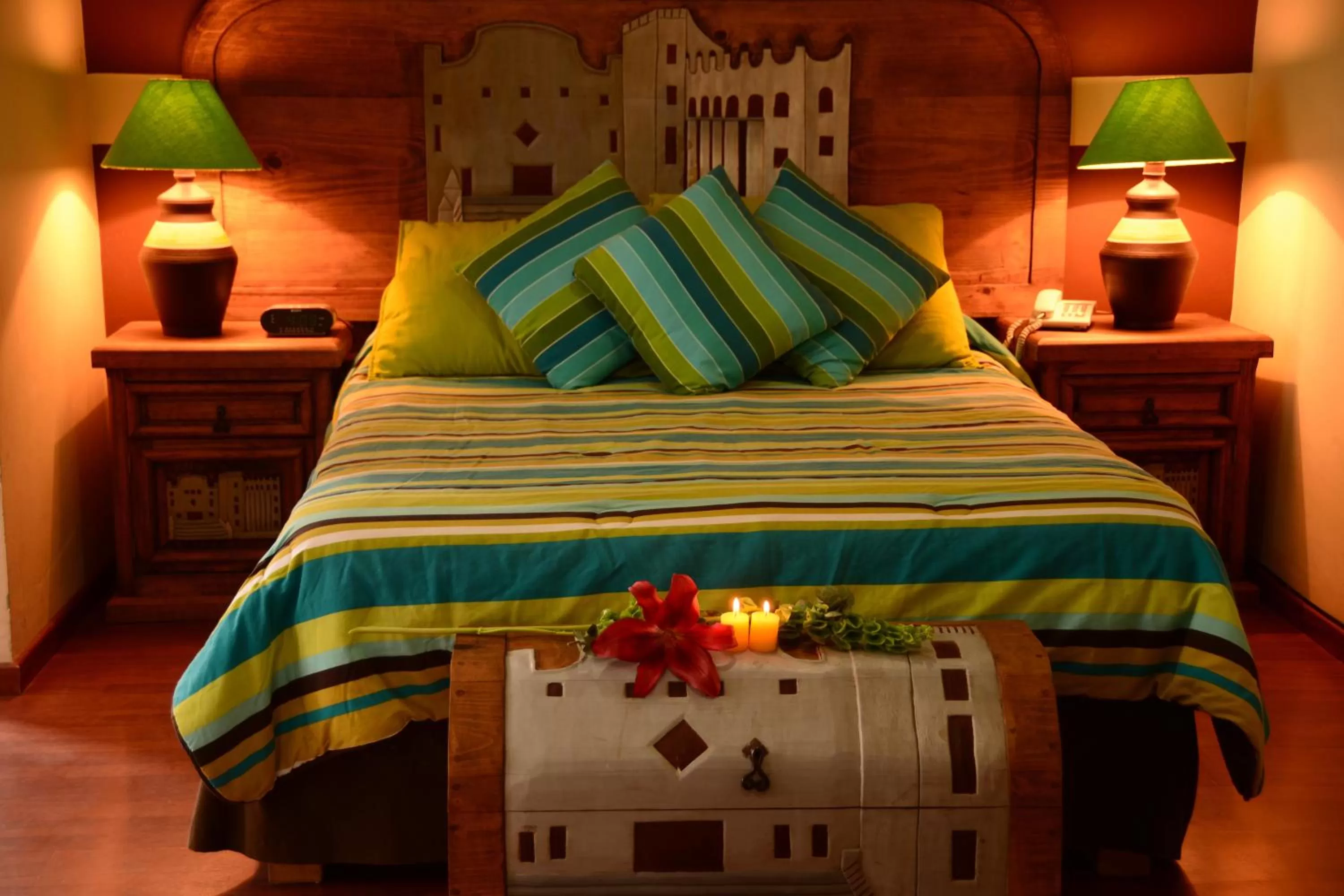 Bed in Hotel Chocolate Tradicional