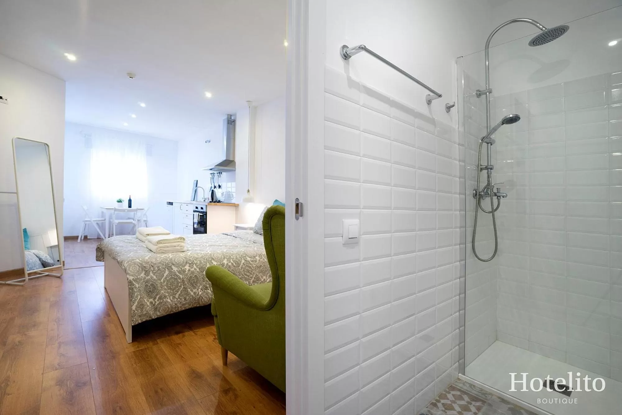 Bed in Hotelito Boutique Camp Nou