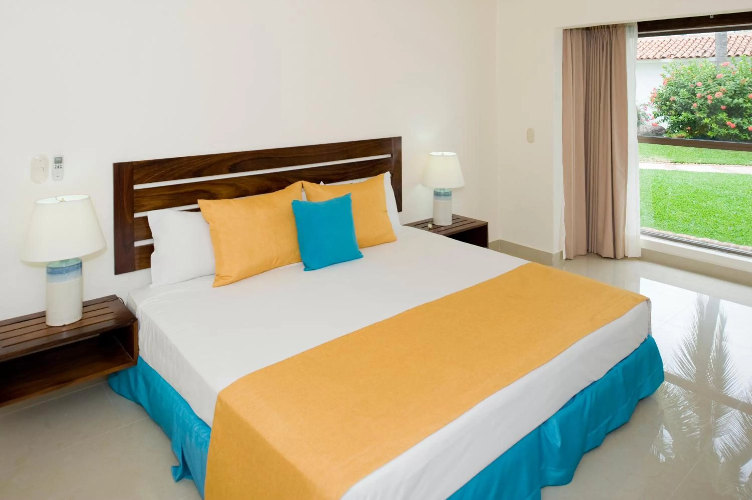 Bed in Vamar Vallarta All Inclusive Marina & Beach Resort